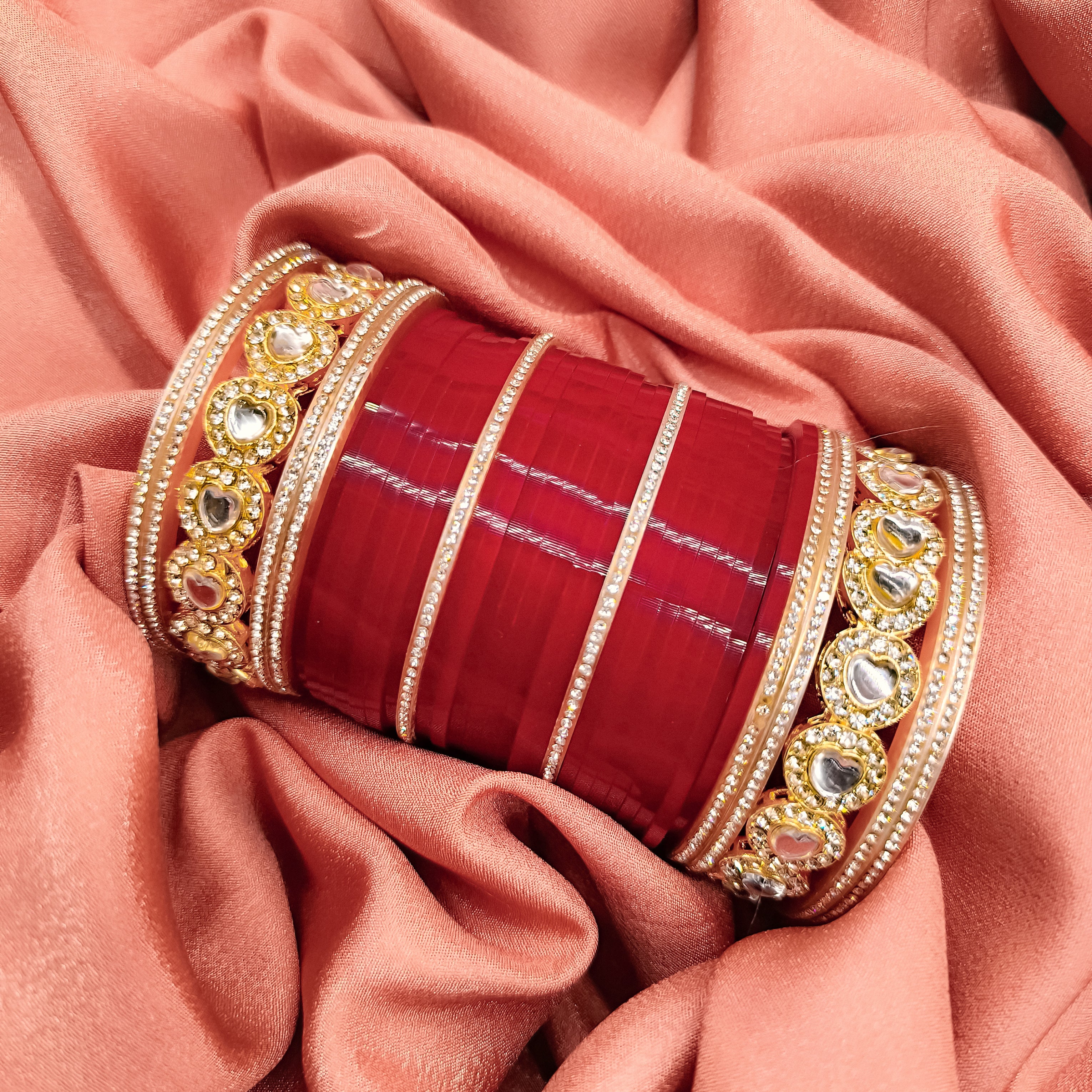 Chitrashi Inspired Bridal chura for wedding