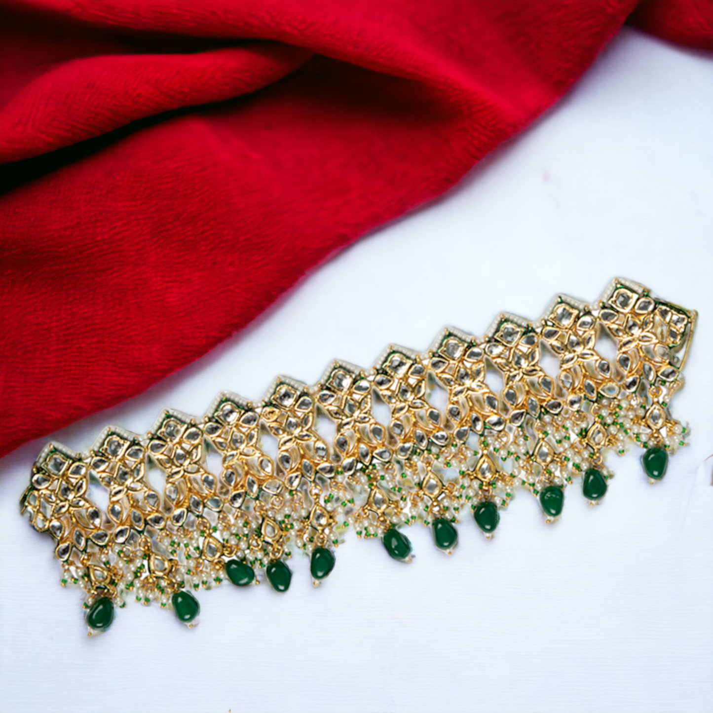 Gold Choker Design