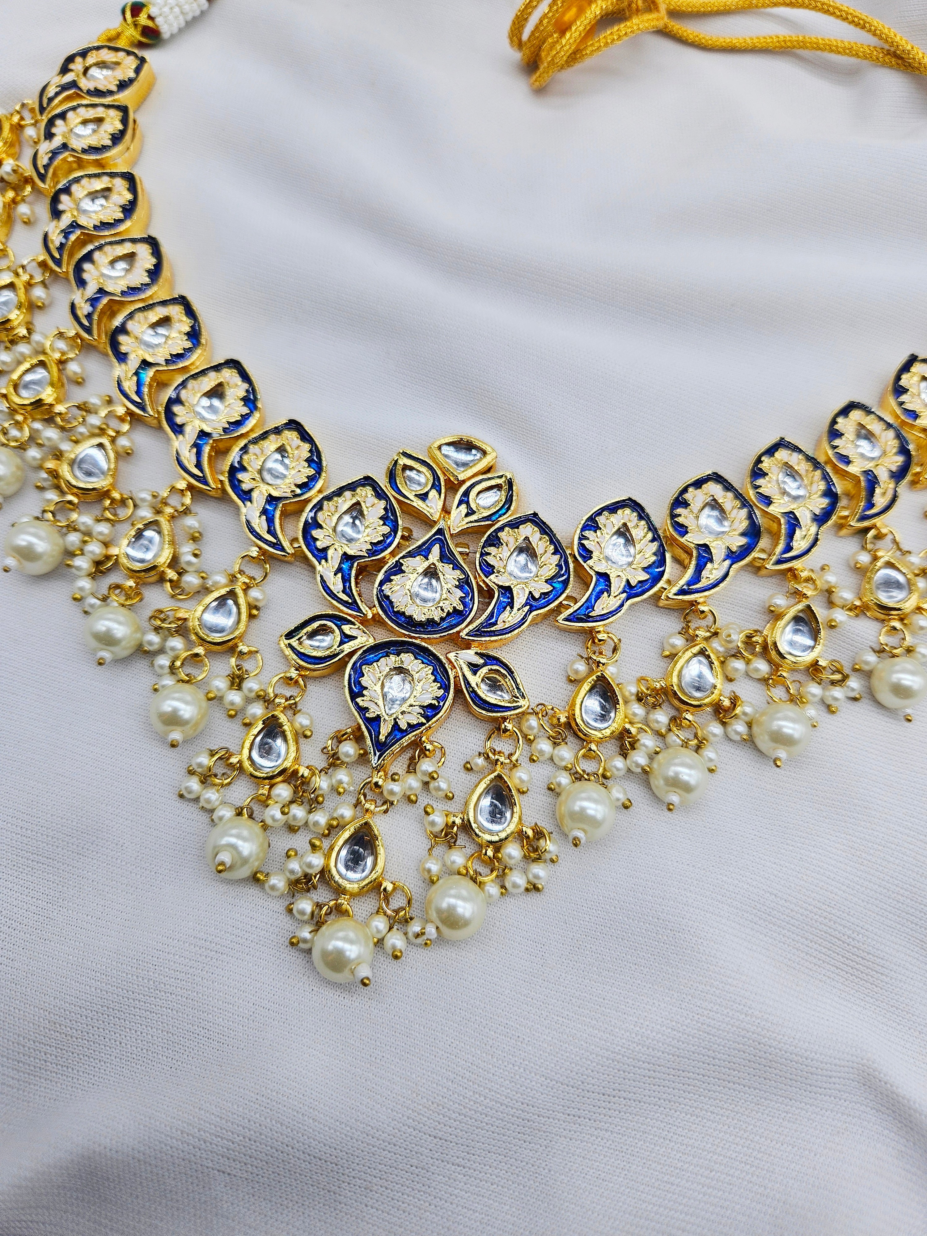 Cheenu Demifine Kundan Set