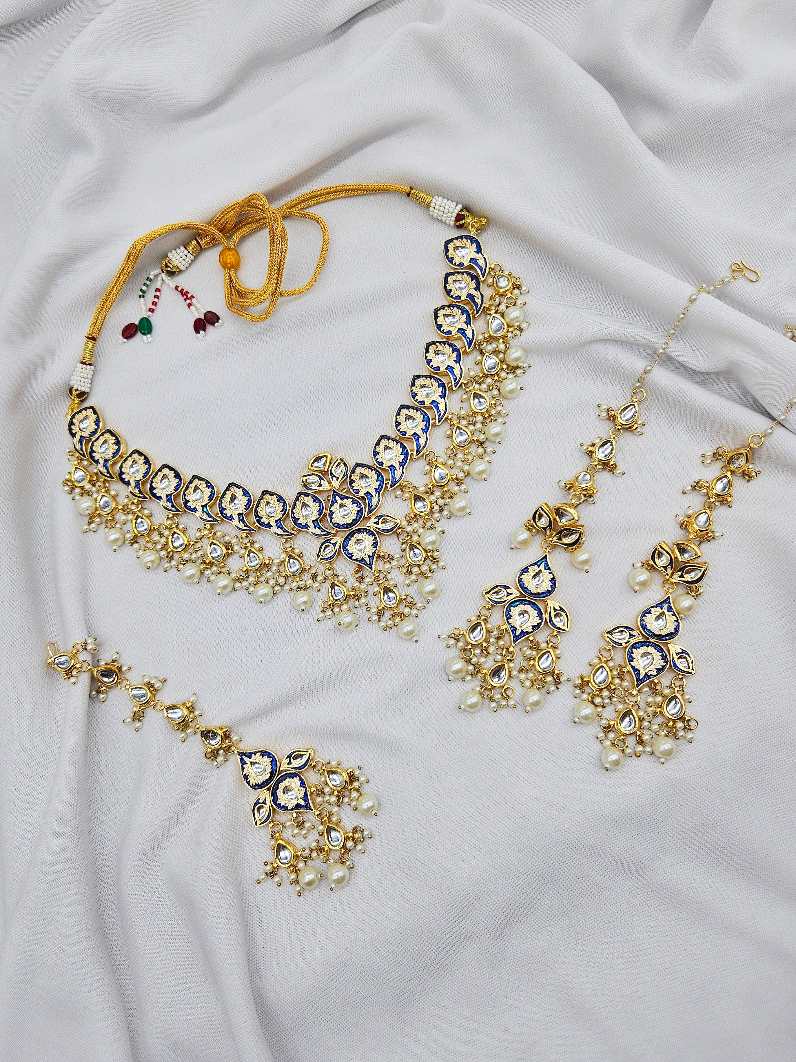 Cheenu Demifine Kundan Set