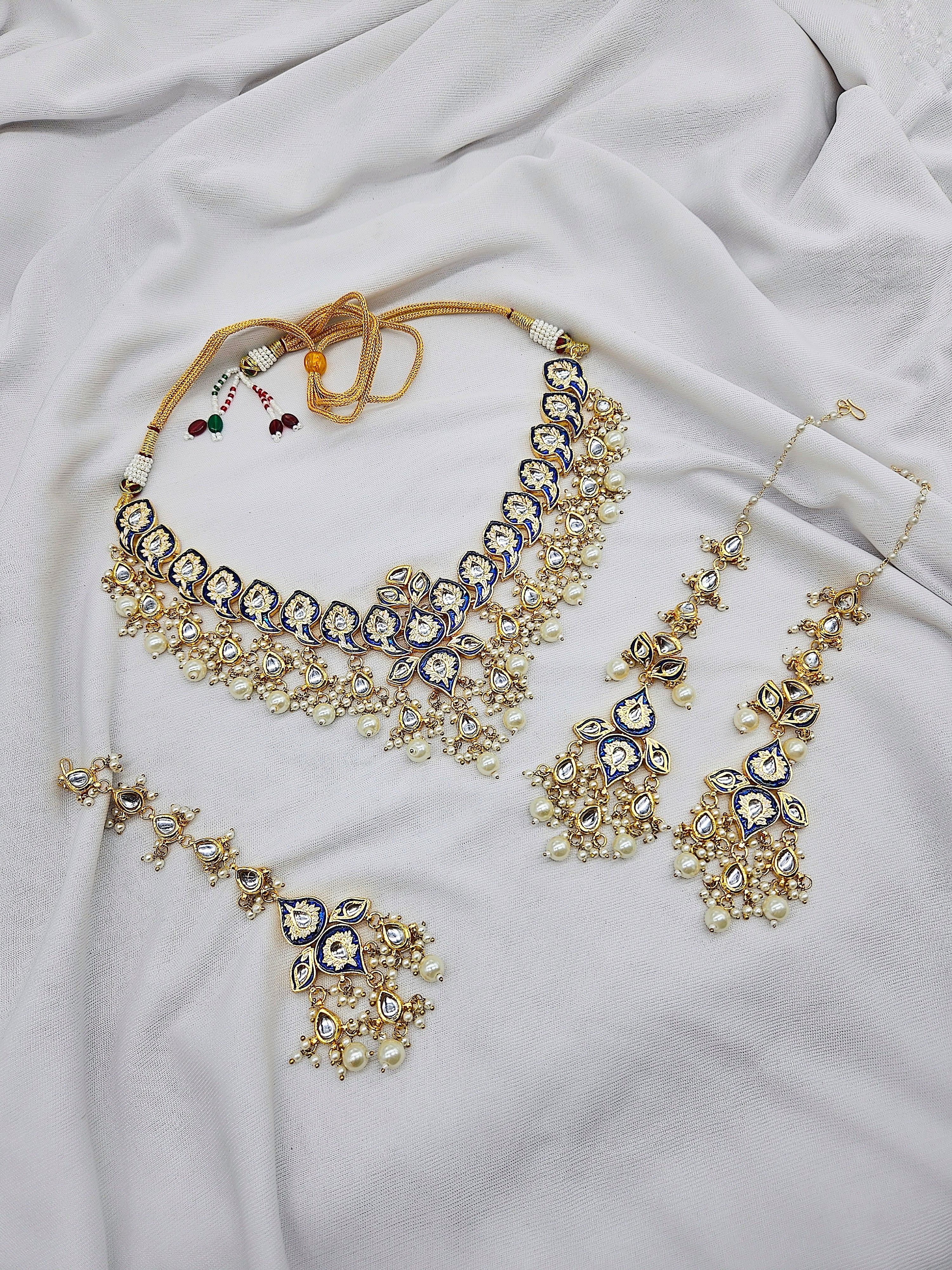 Cheenu Demifine Kundan Set