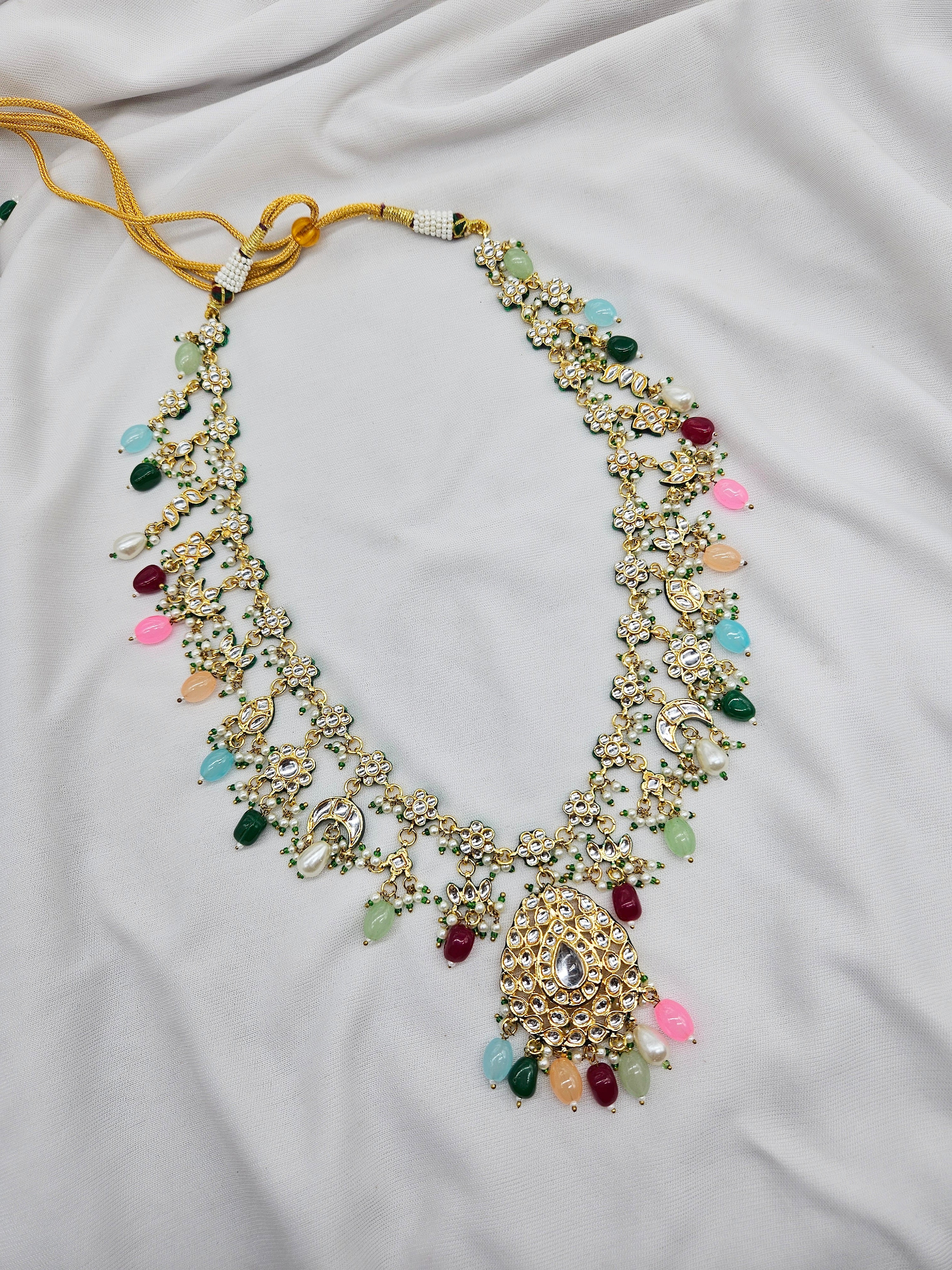 Orra Multicolor demifine Kundan Set