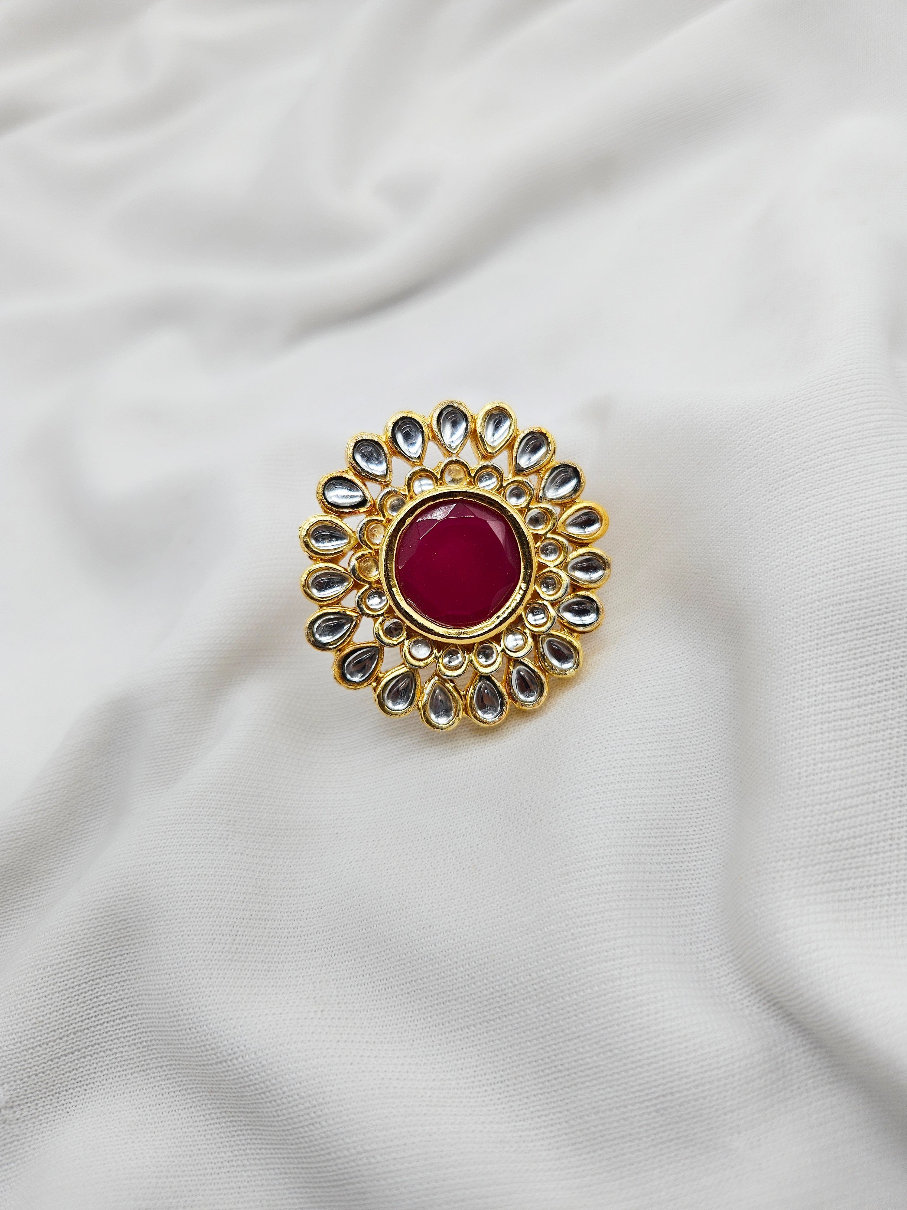 KAVIPUSHP BRIDAL RING ADJUSTABLE 014