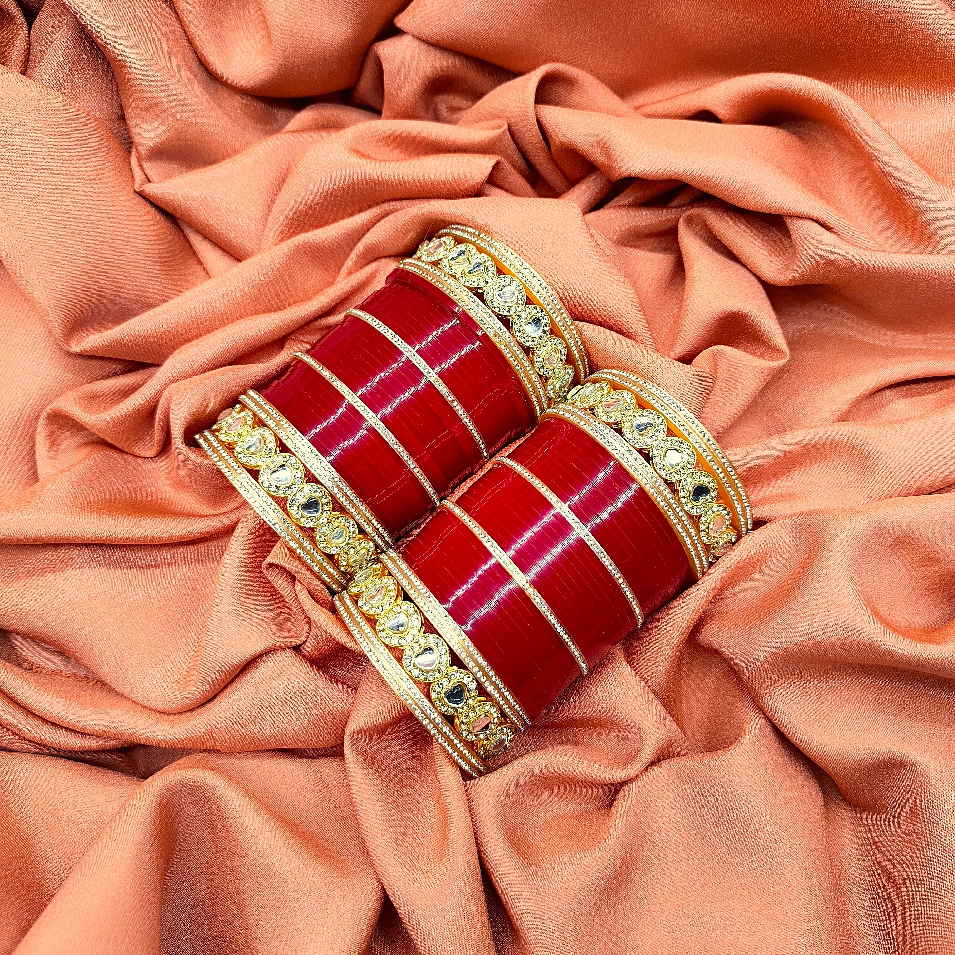 Chitrashi Inspired Bridal chura for wedding