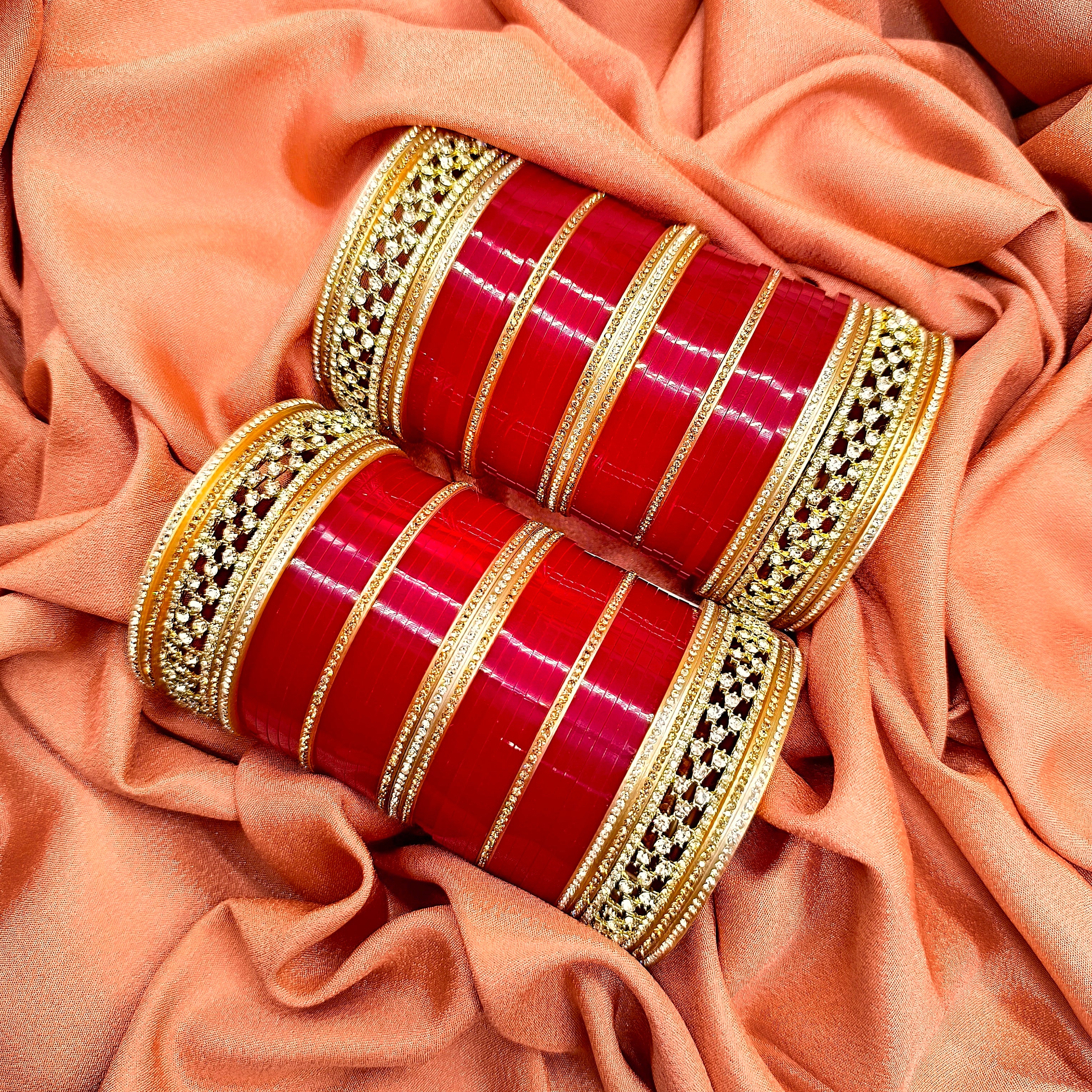 Mouni inspired bridal chura