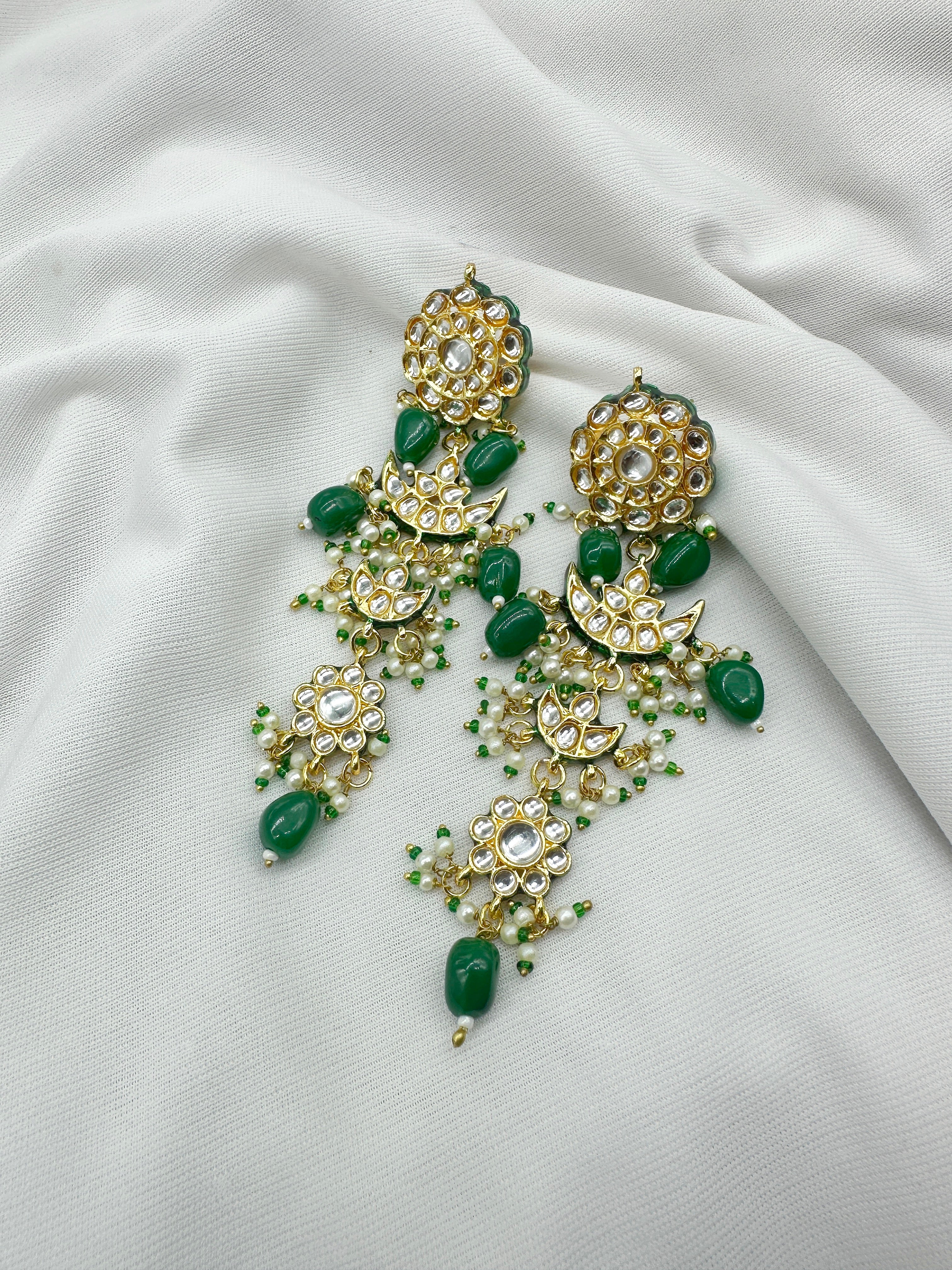 KavipushpV Fall Defimine Kundan Set 015