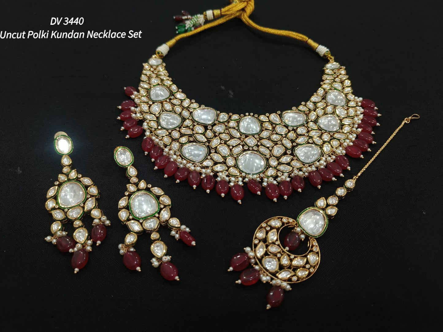 BIG KUNDAN BRIDAL SET