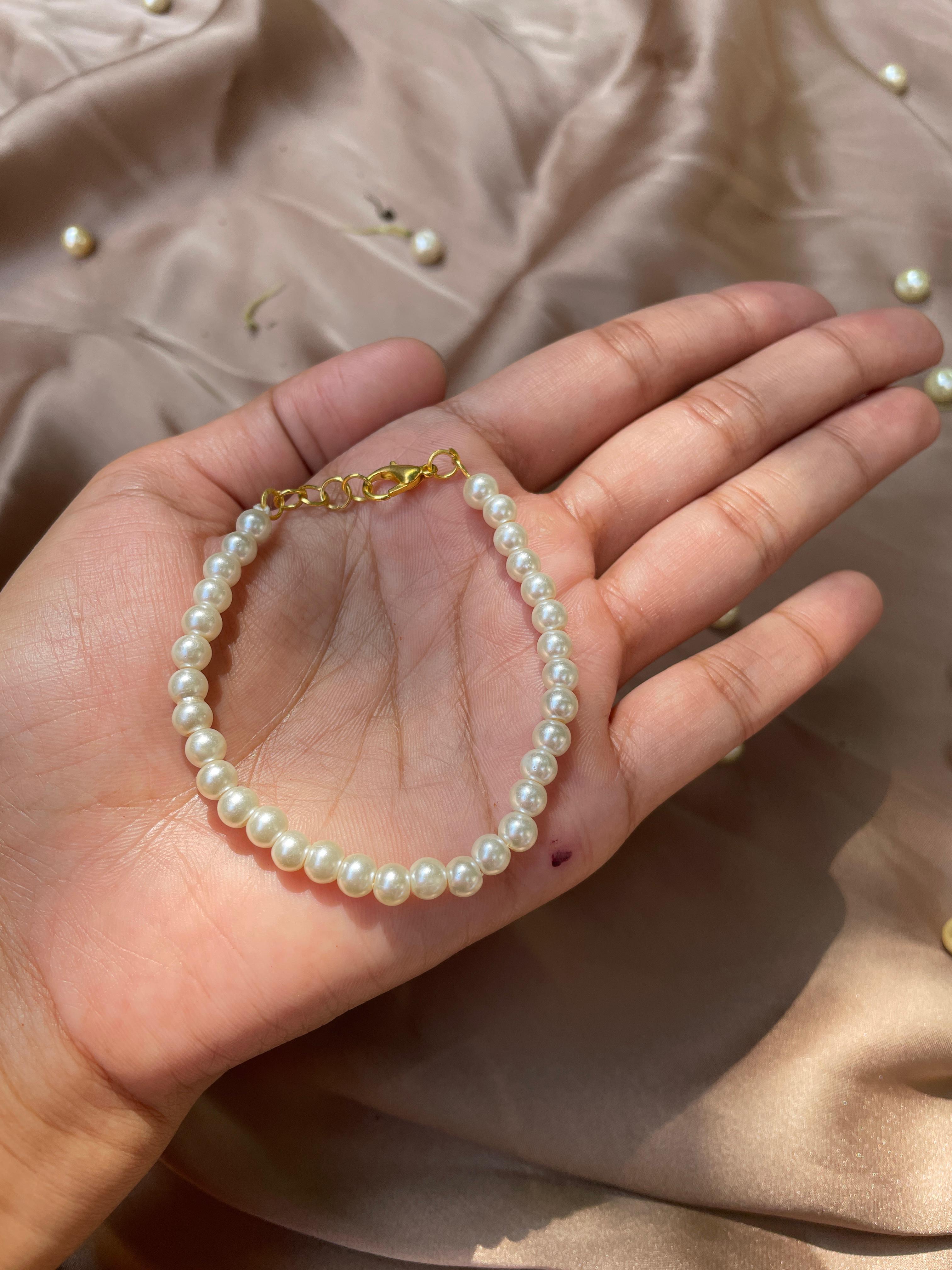 PEARL BRACELET SINGLE LAYER (SMALL)