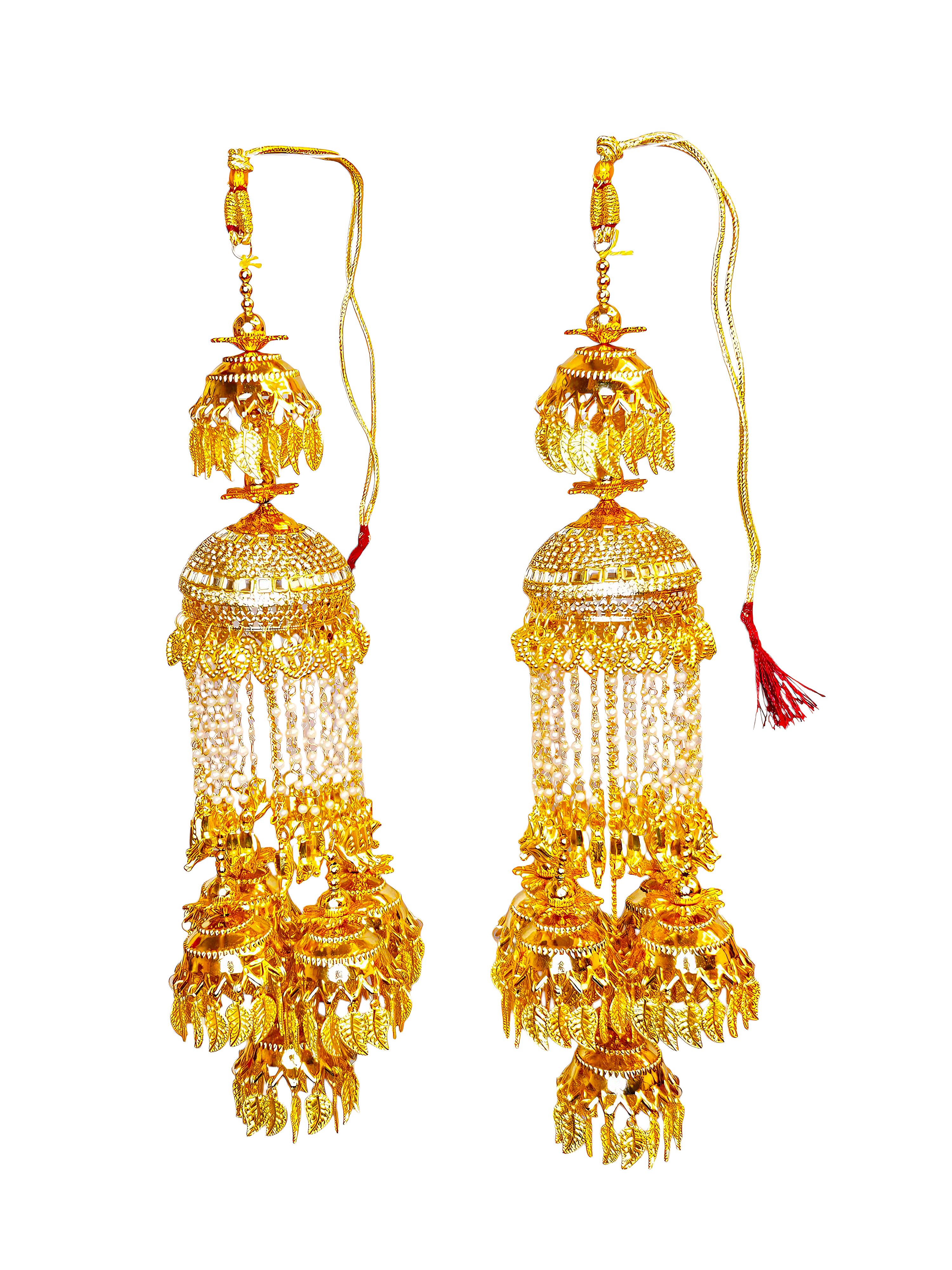 Meenakshi Leave Motif Kaleere Set