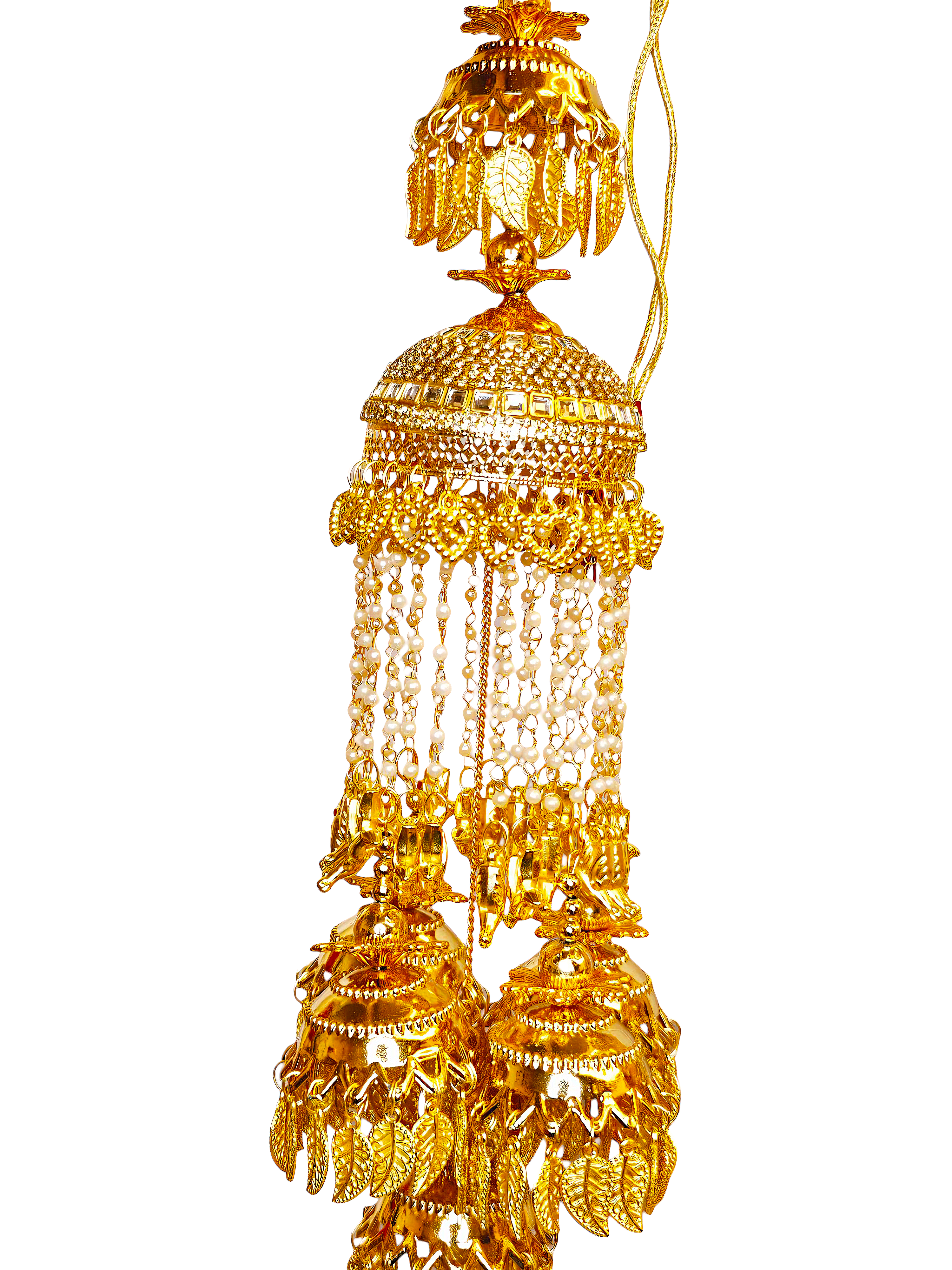 Meenakshi Leave Motif Kaleere Set