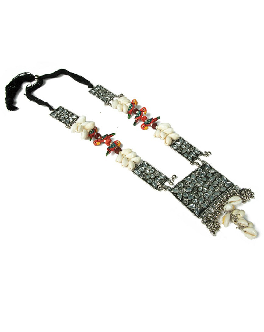 SATVI OXIDISED NECKLACE