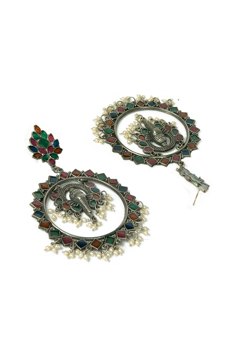 SHEFALI OXIDISED EARRINGS