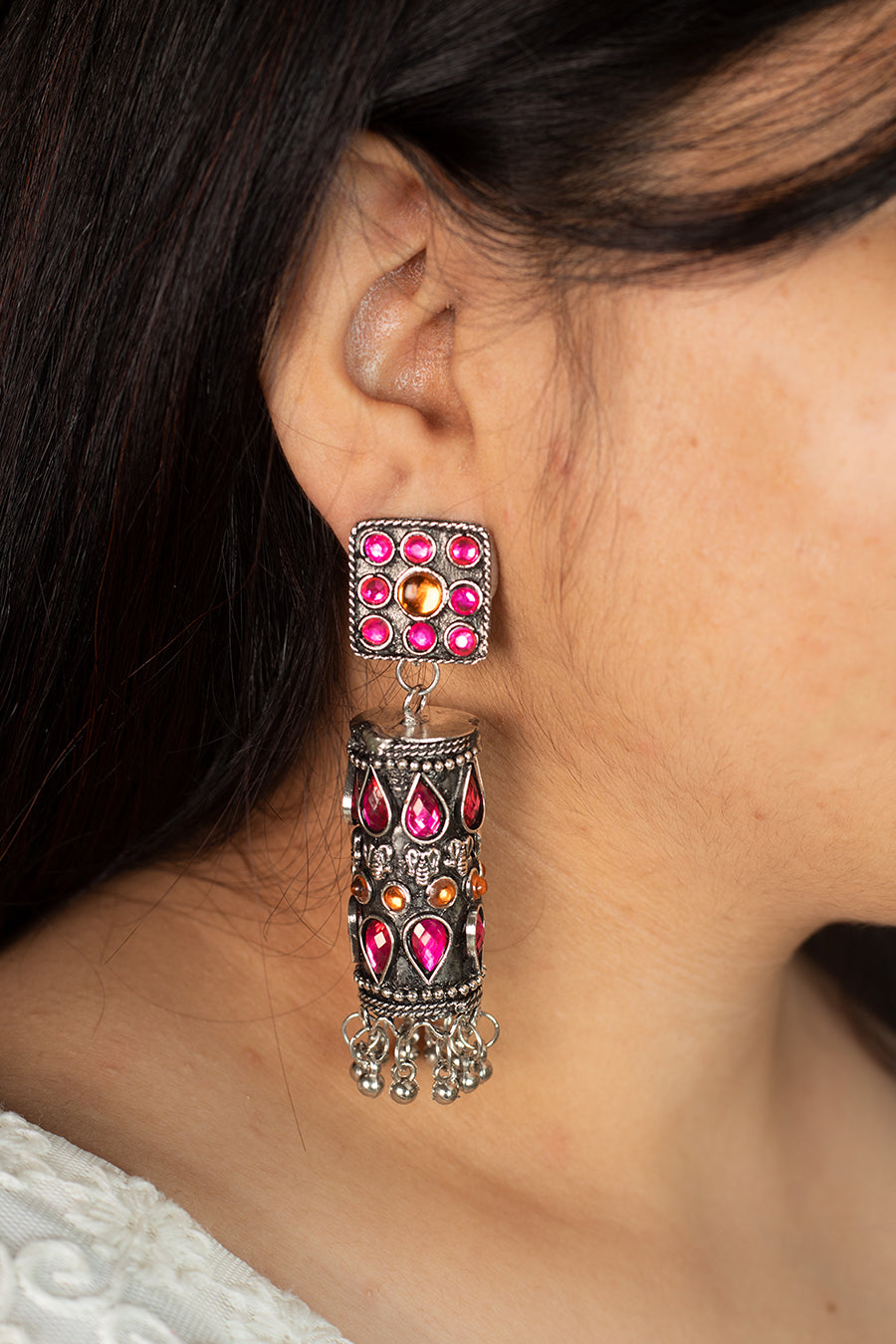 GUL OXIDISED EARRINGS