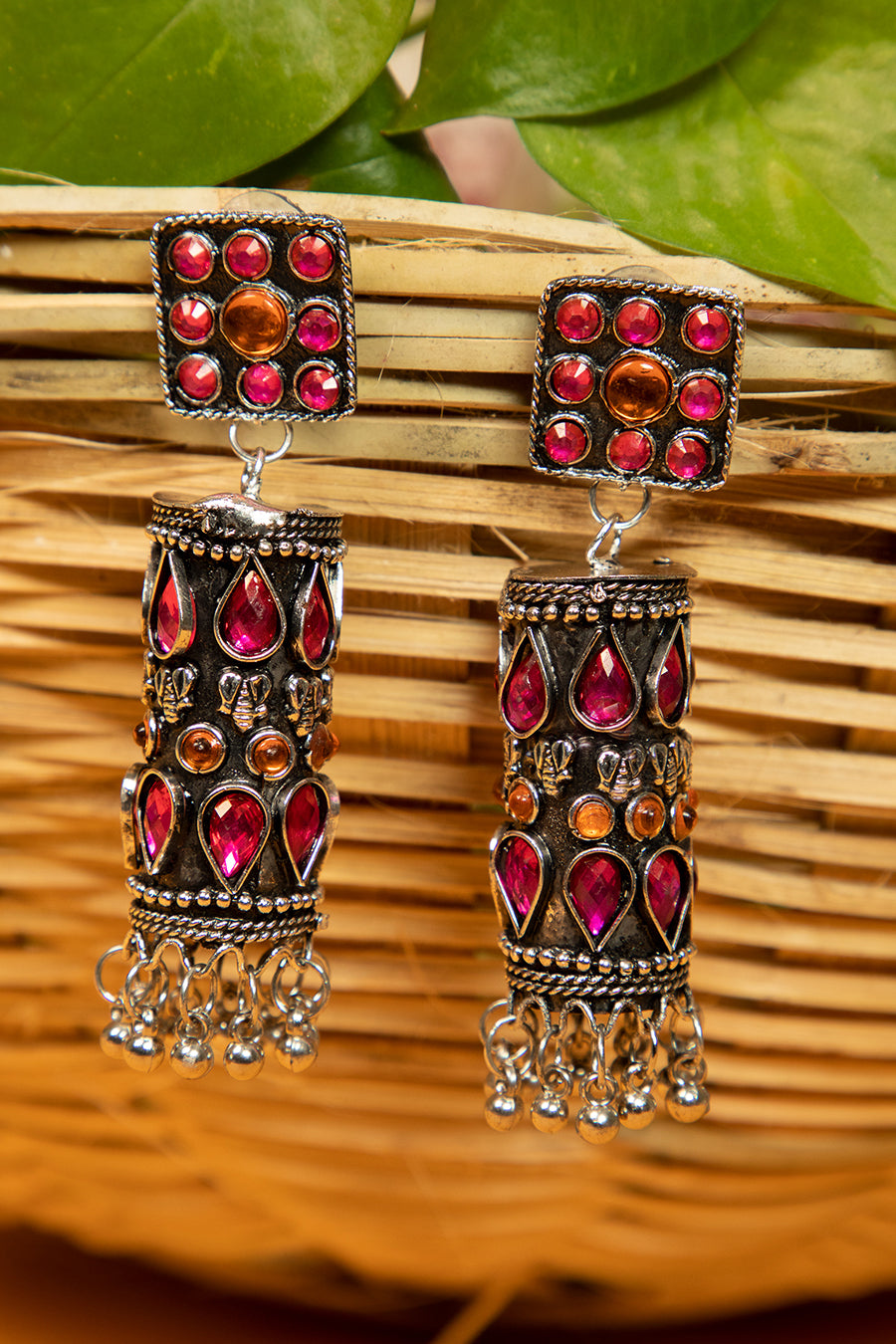 GUL OXIDISED EARRINGS