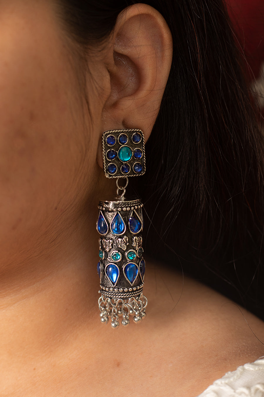 GUL OXIDISED EARRINGS