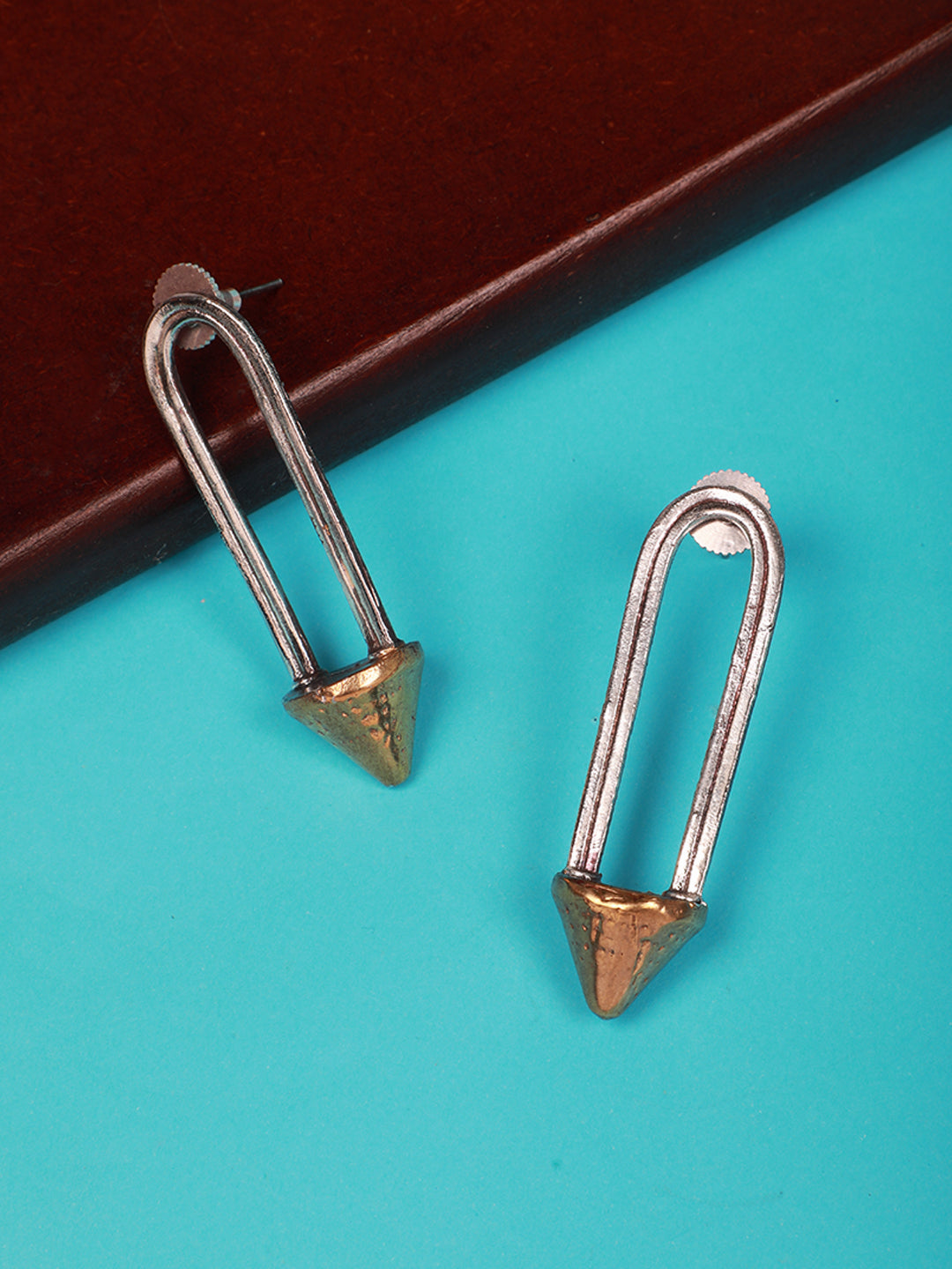 ASIMA MEENA OXIDISED EARRINGS