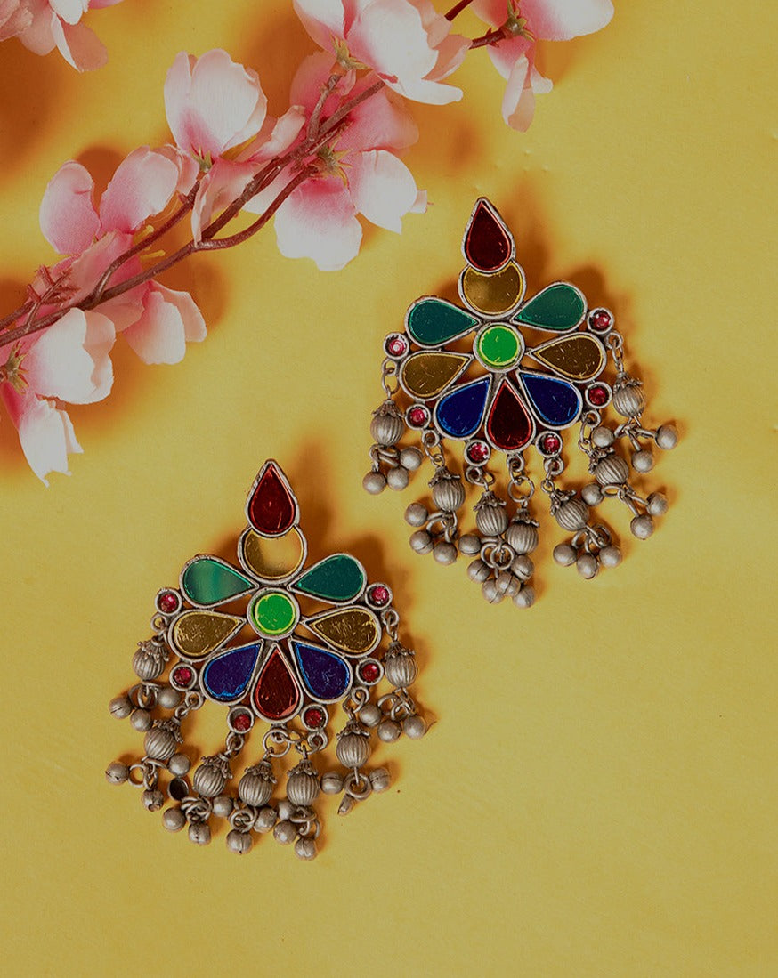 GIVA OXIDISED EARRINGS