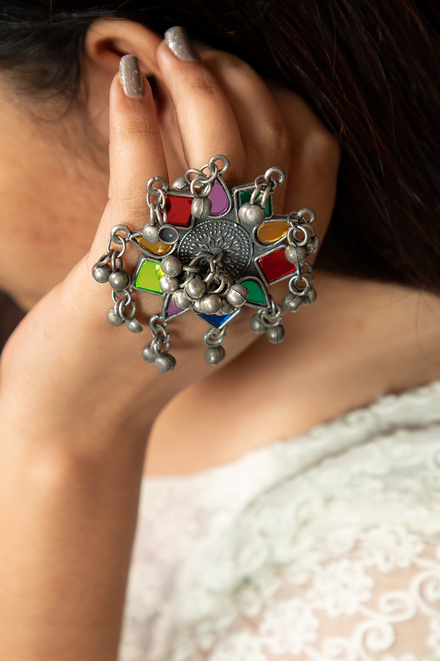 GYANIKA OXIDISED RING