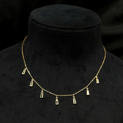 Small Flakes Western Pendant Set