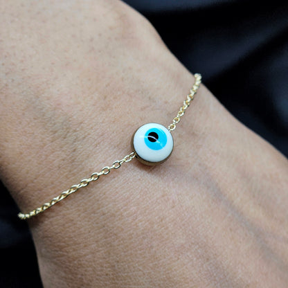 blue Evil Eye Bracelets Protective Western Amulets