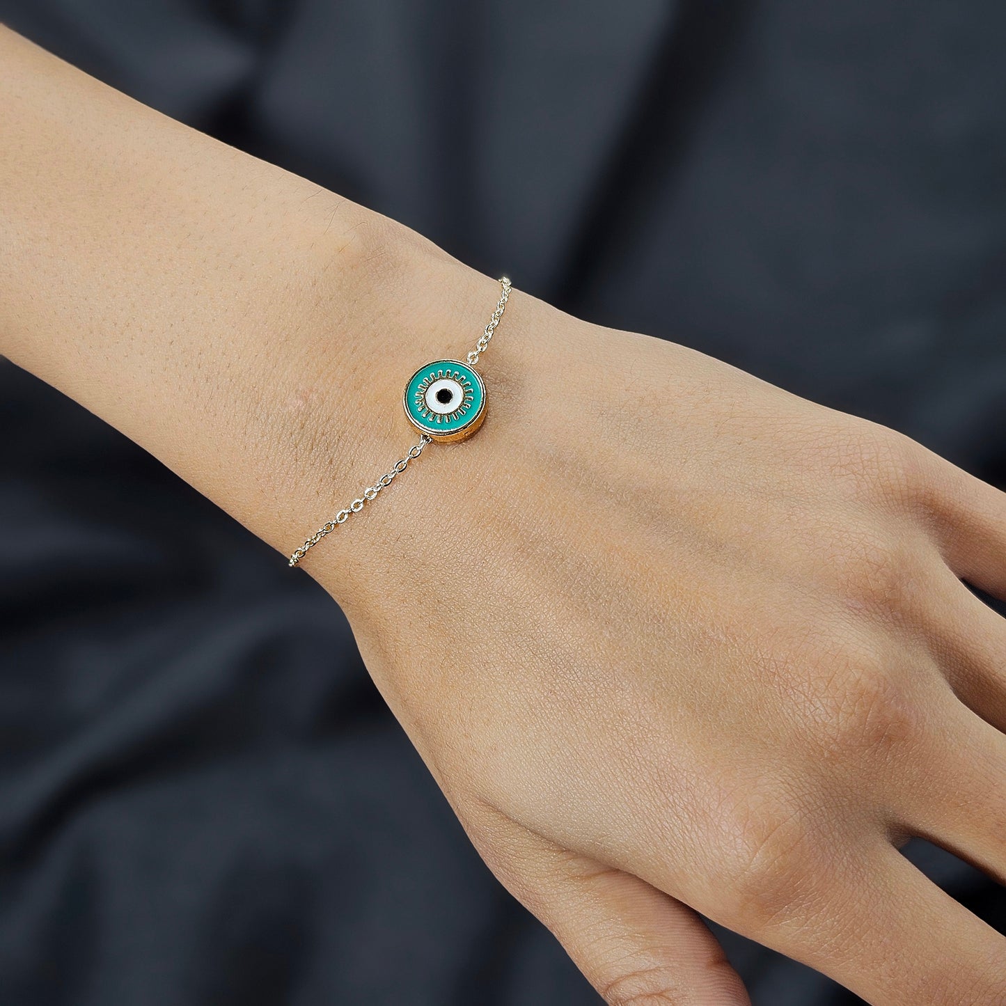 beautiful evil eye western bracelet - to save your loved ones