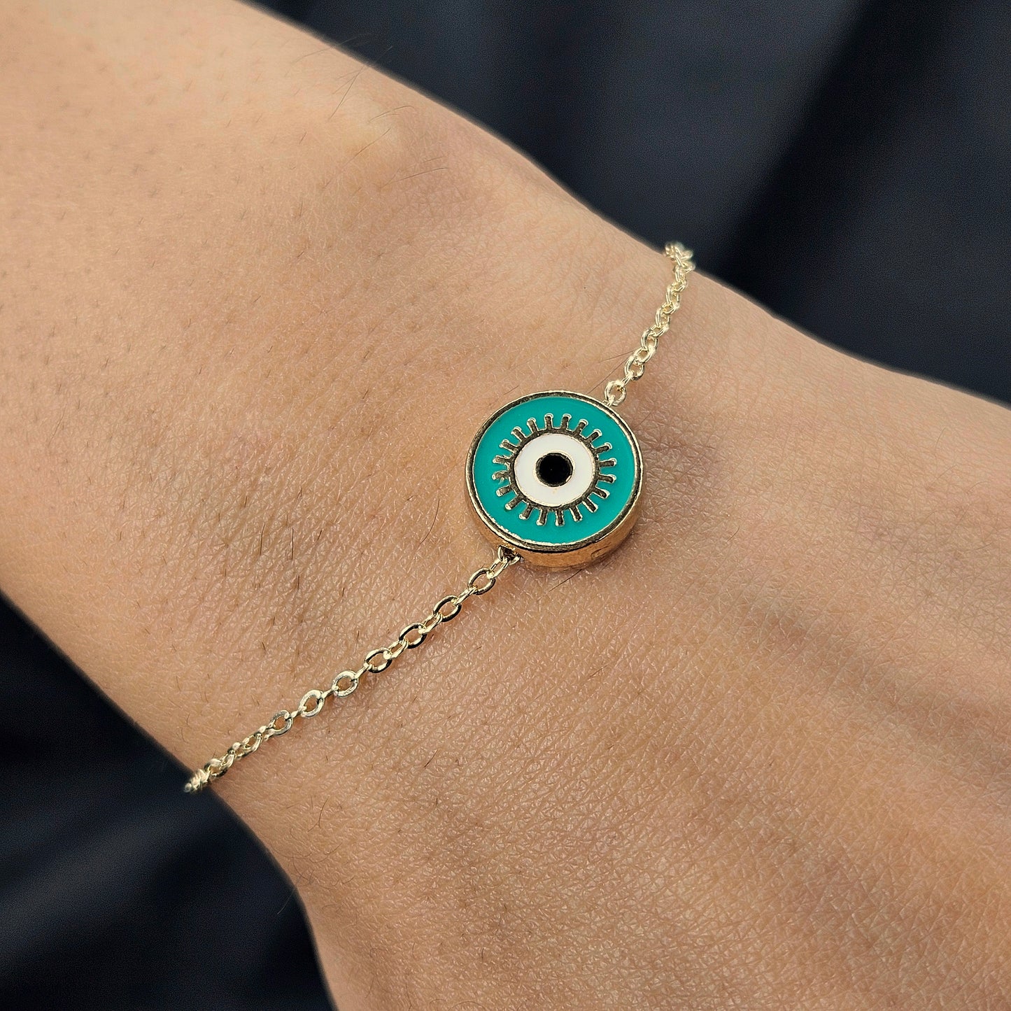 beautiful evil eye western bracelet - to save your loved ones