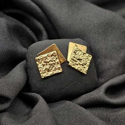 krystal solid gold earring/Antique Earring