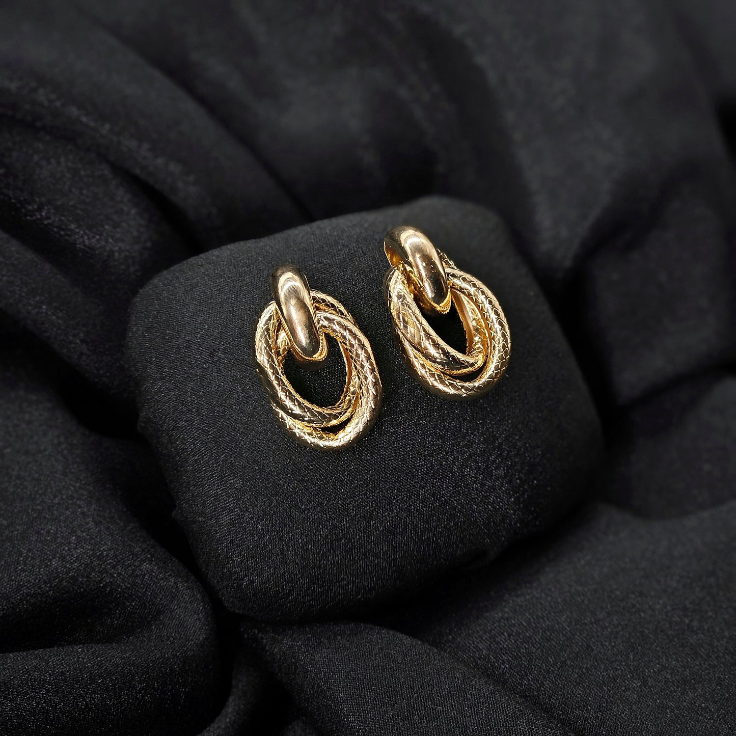 trendy korean stud earring /antique earring