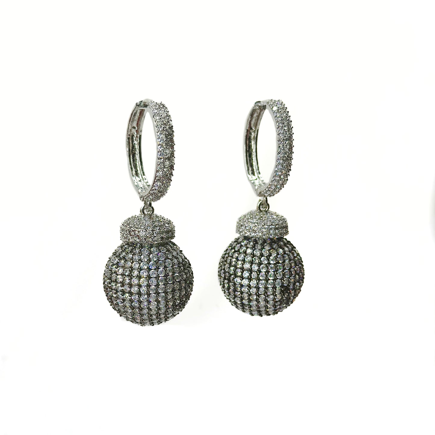 Minimalist Black hanging Earrings for Women