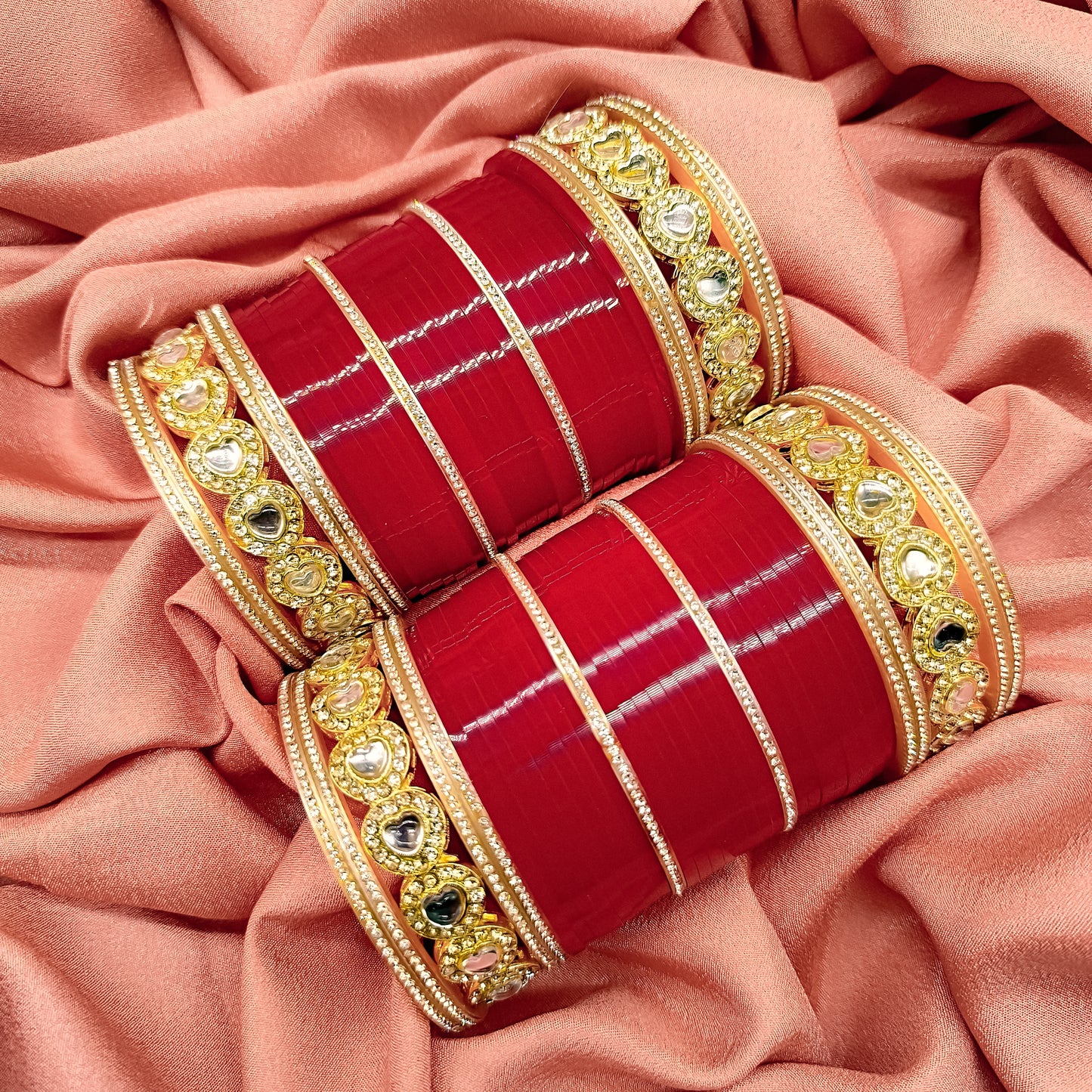 Chitrashi Inspired Bridal chura for wedding