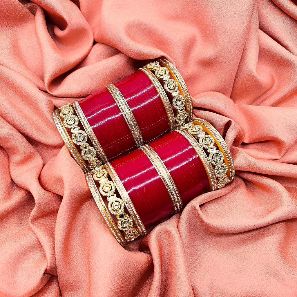 Sheetal Inspired Bridal Red Chura