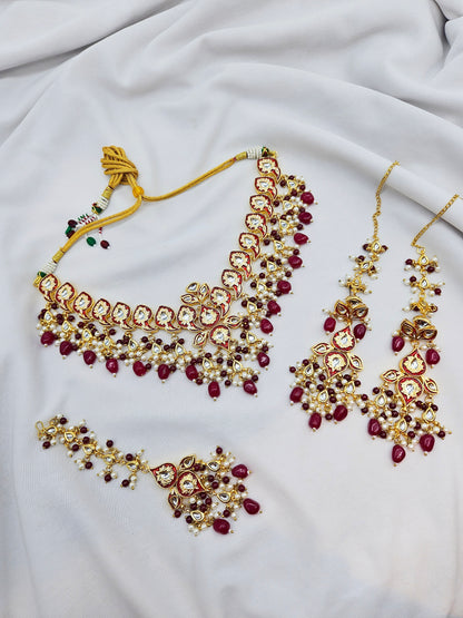 Cheenu Demifine Kundan Set