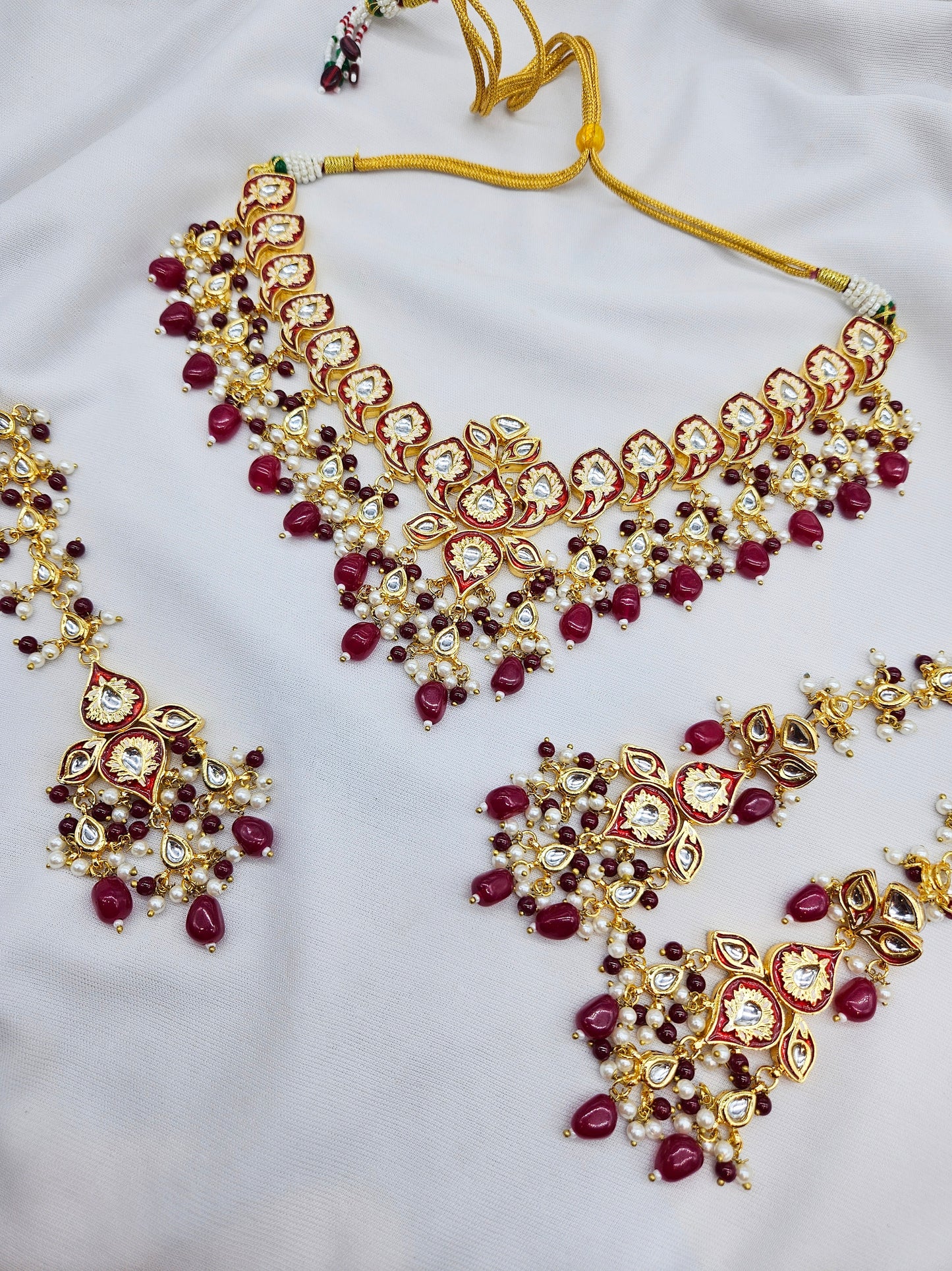 Cheenu Demifine Kundan Set