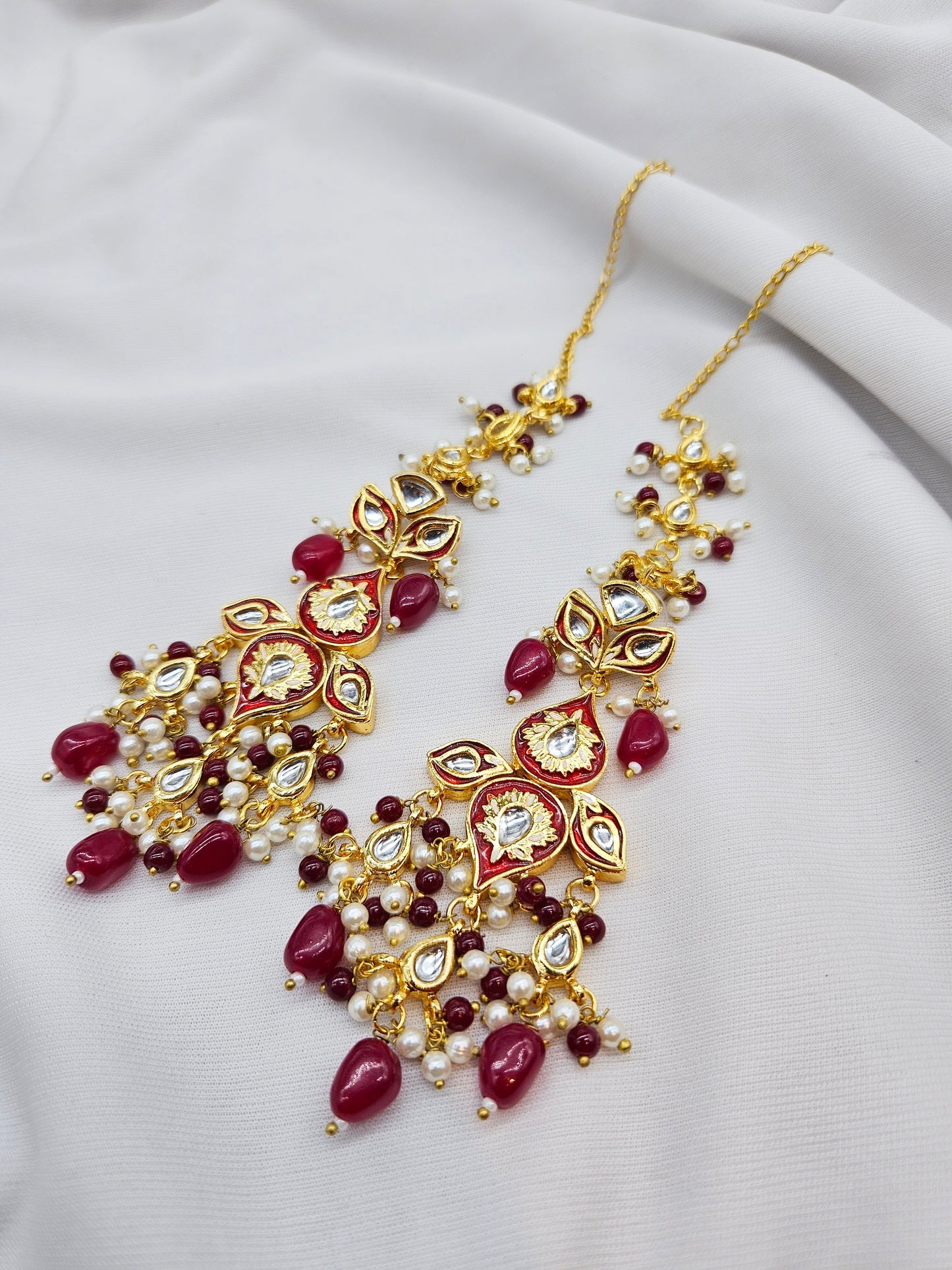Cheenu Demifine Kundan Set