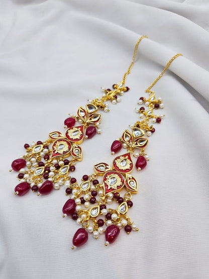 Cheenu Demifine Kundan Set
