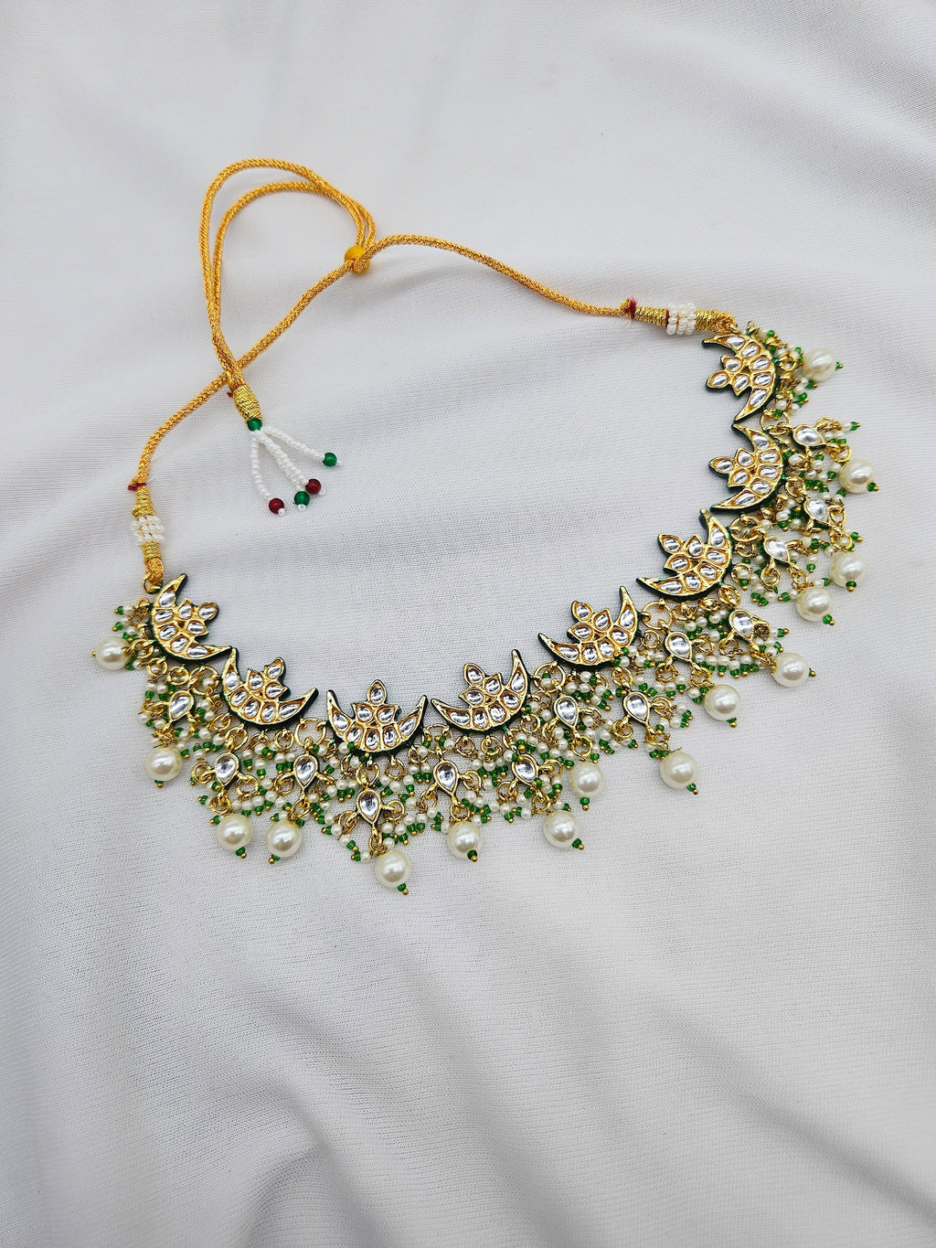 KavipushpV Fall Defimine Kundan Set 015