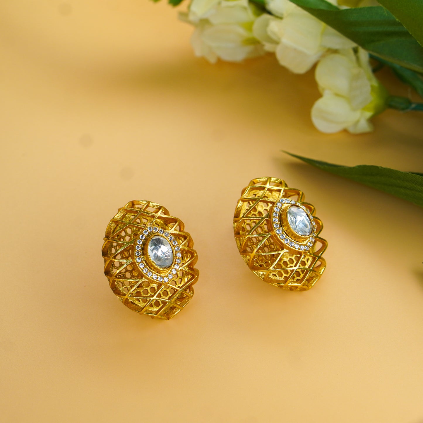 TARANA POLKI EARRINGS