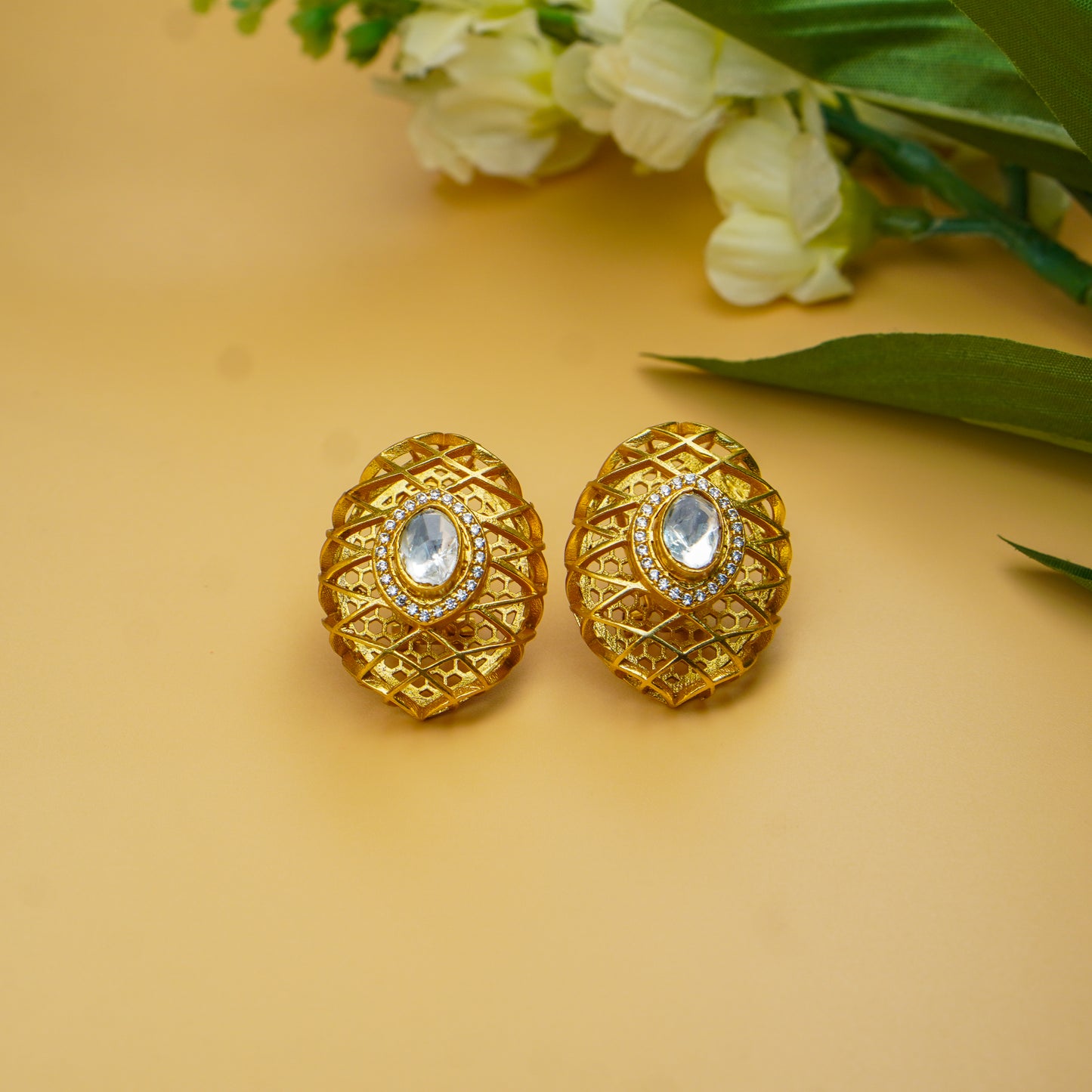 TARANA POLKI EARRINGS