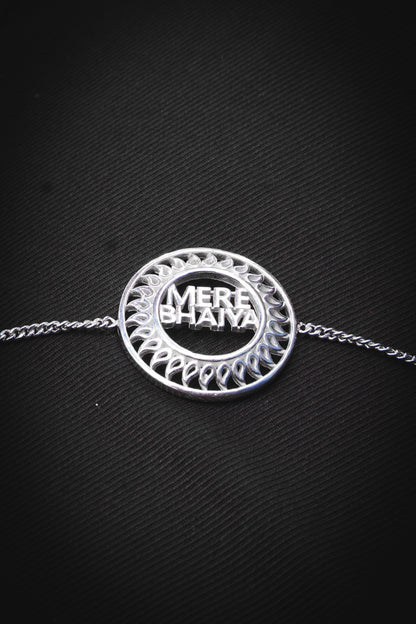 MERE BHAIA 925 SILVER RAKHI