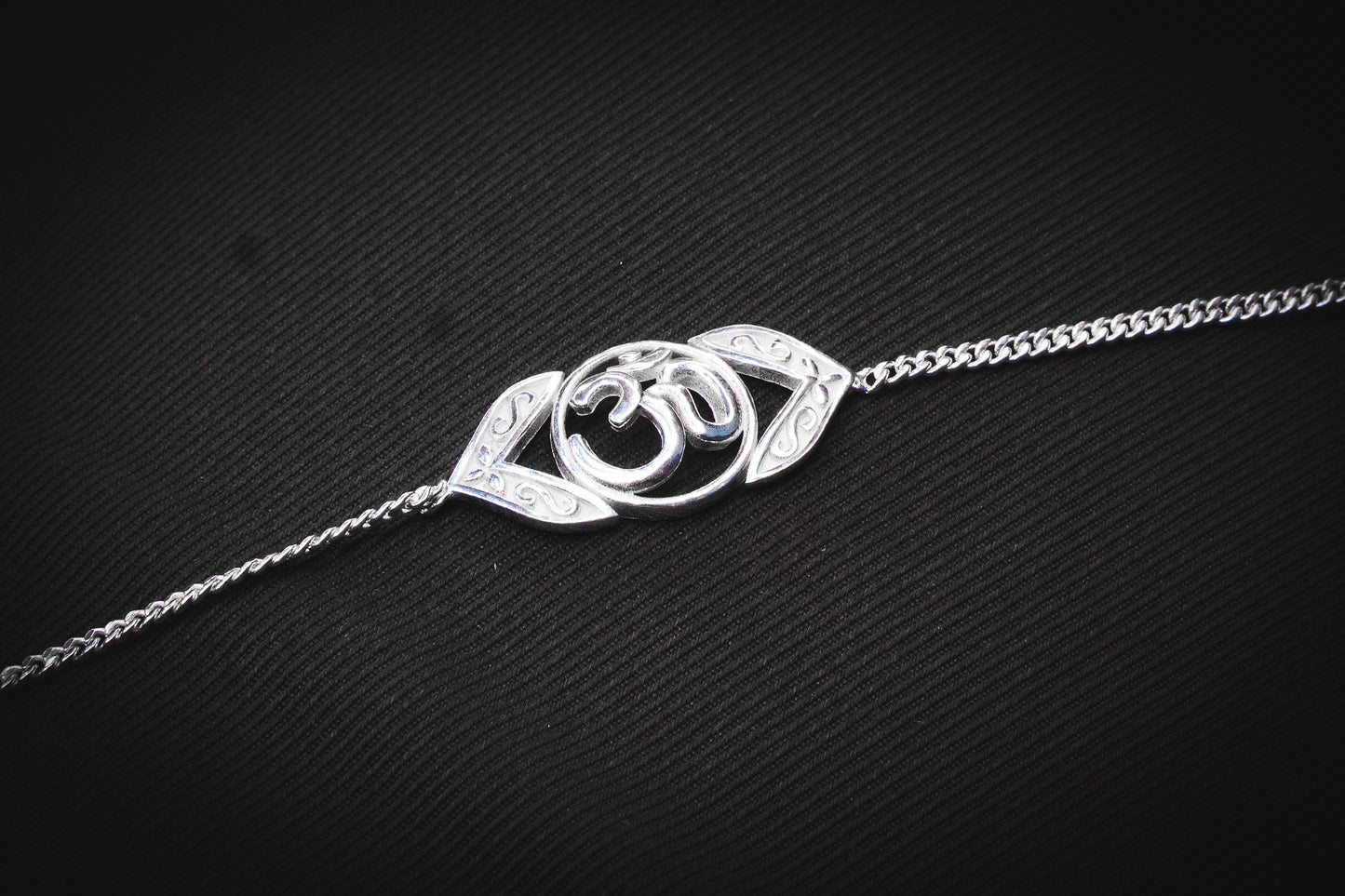 OM STERLING SILVER RAKHI