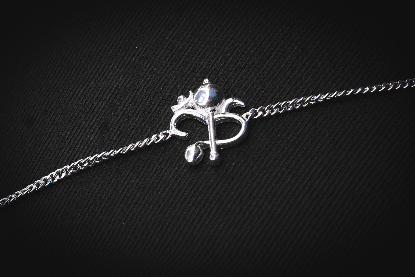 OM STERLING SILVER RAKHI