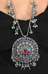GAMINI OXIDISED NECKLACE SET