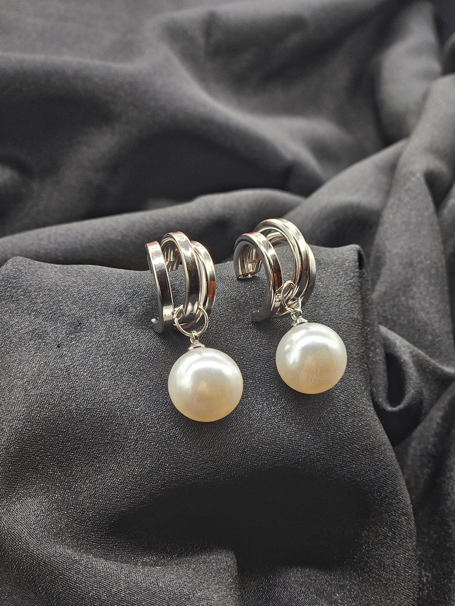 White Pearl Earring 4