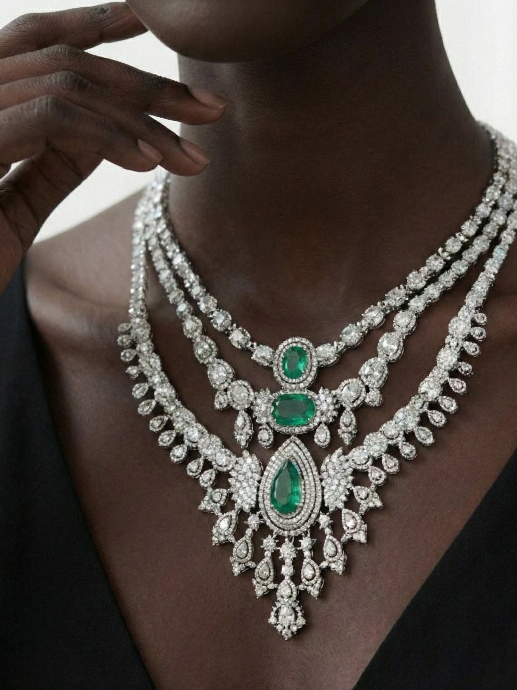 Haldi Bridal Jewellery Combo Set – Bride Earrings, Heart Kaleere, Ghunghroo Bangles, Kanchain & Facelet