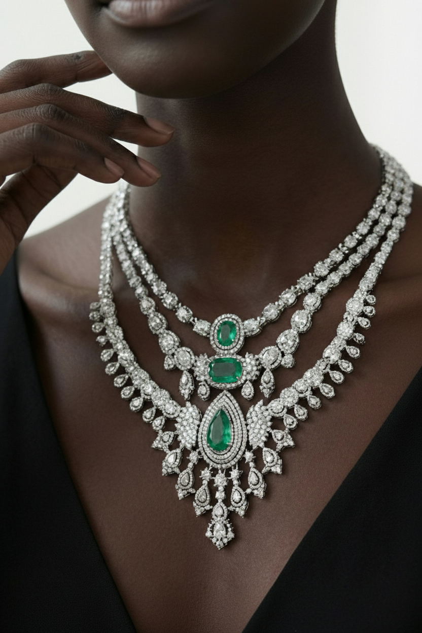 Haldi Bridal Jewellery Combo Set – Bride Earrings, Heart Kaleere, Ghunghroo Bangles, Kanchain & Facelet