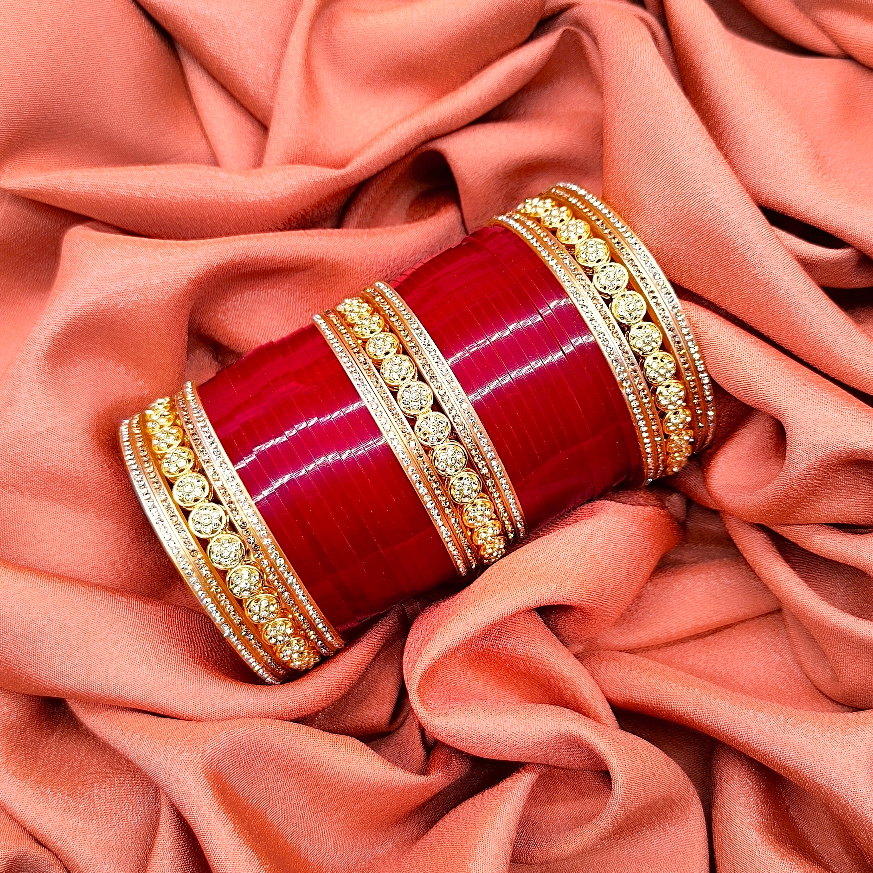 Rani chura for bride by kavipushp