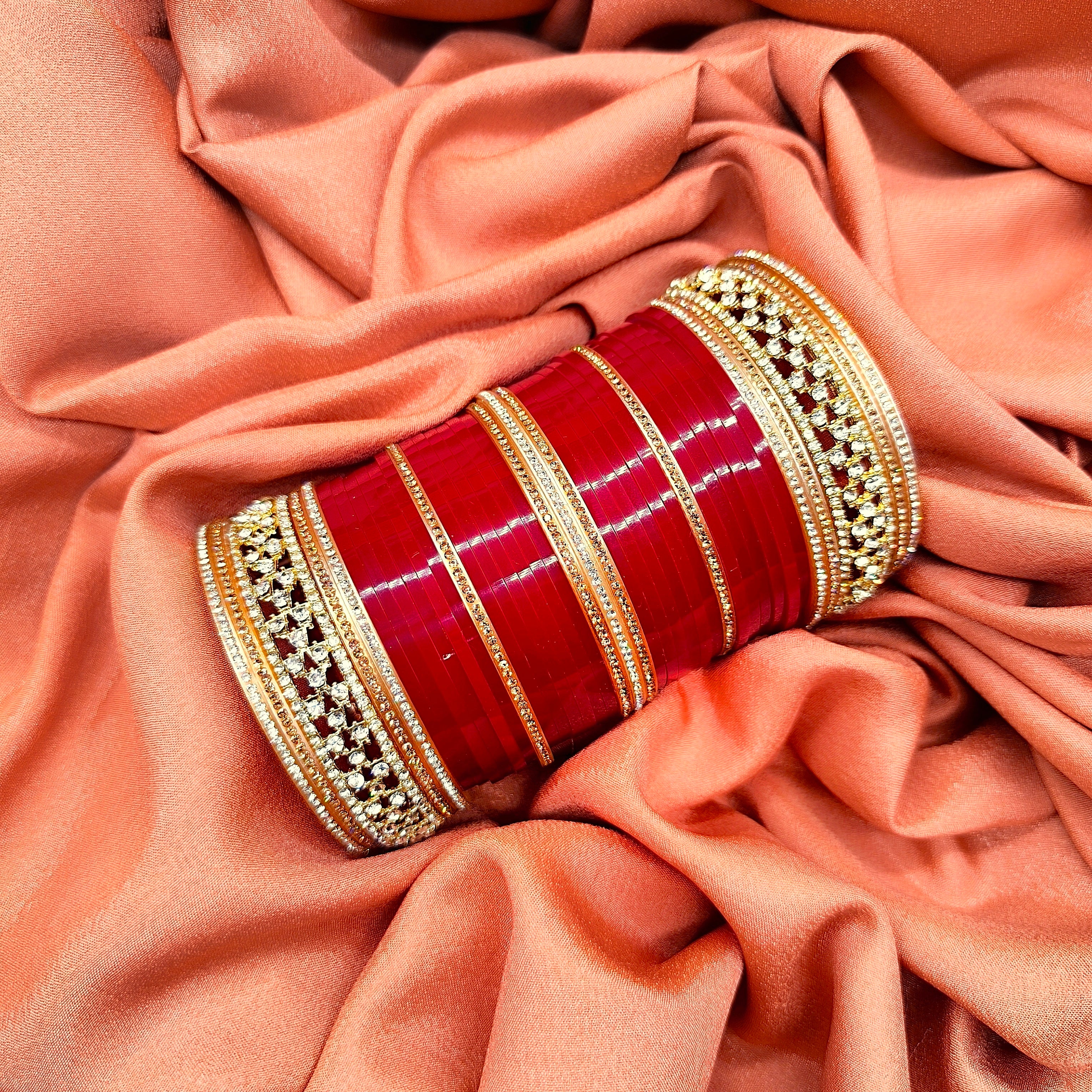 Mouni inspired bridal chura