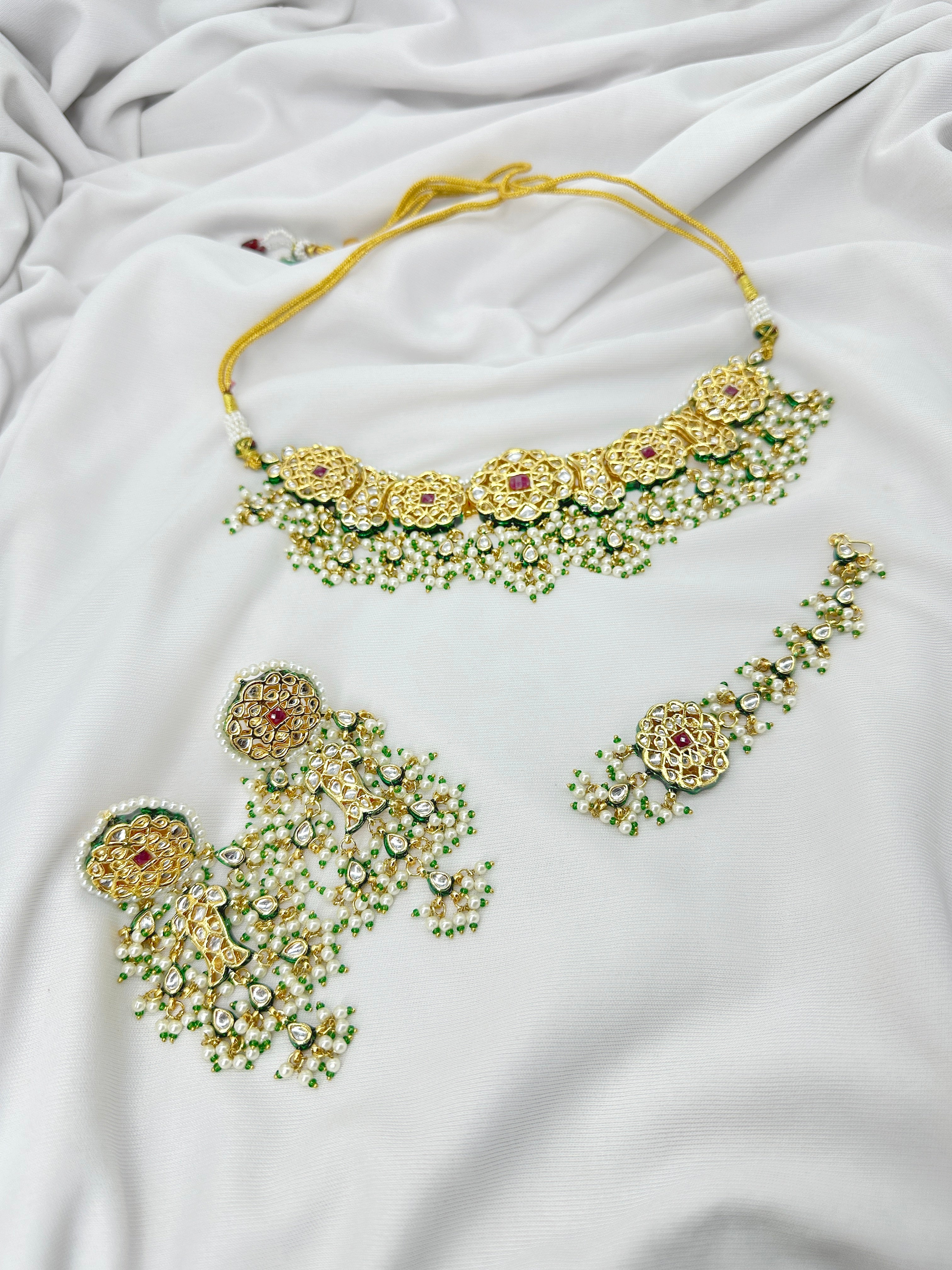 KAVIPUSHP FESTIVE DEMIFINE SET 21 CP