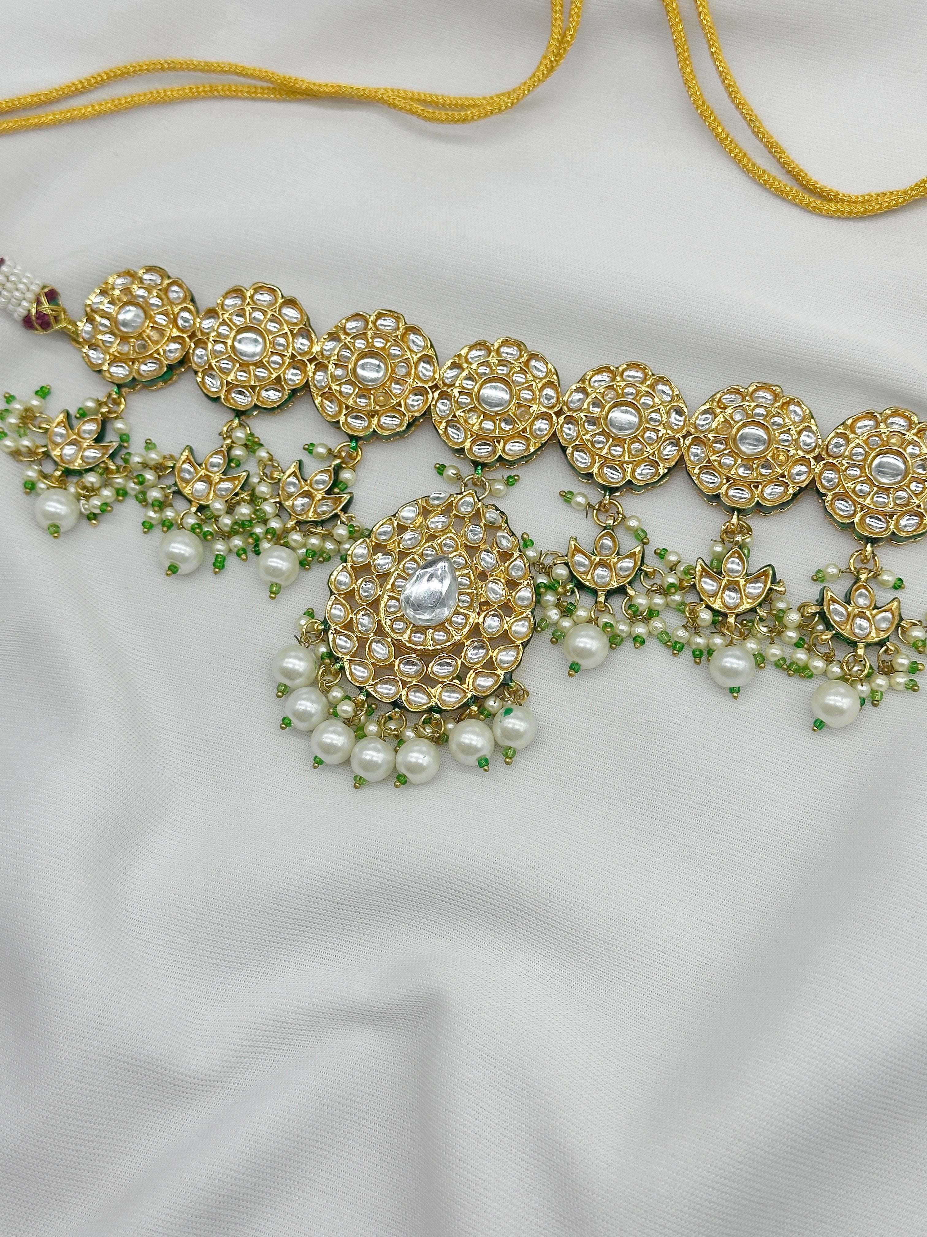 KAVIPUSHP DEMIFINE FESTIVE CHOKER 016