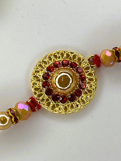 PEARL ROUND RAKHI